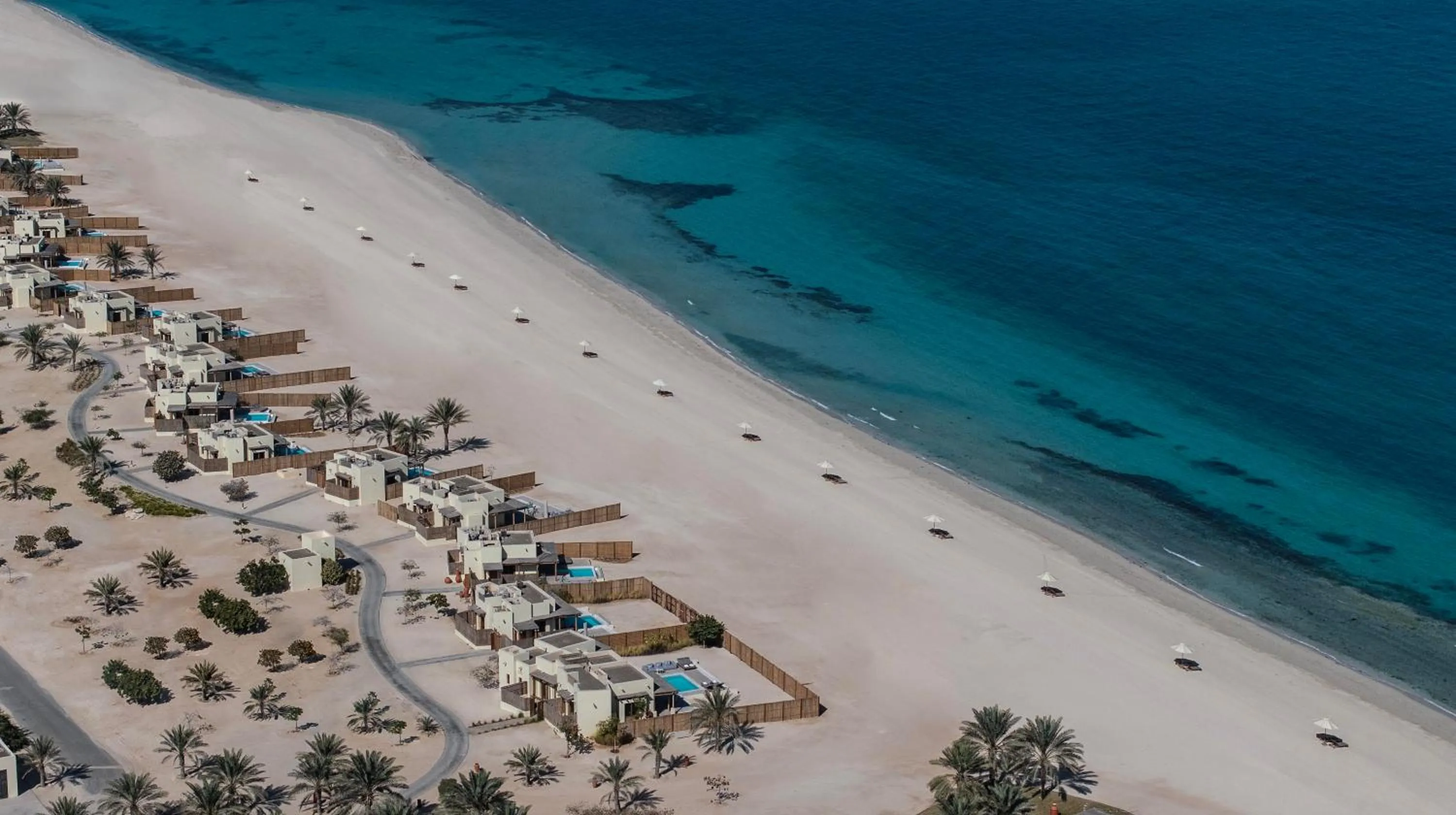 Beach in Anantara Sir Bani Yas Island Al Yamm Villa Resort