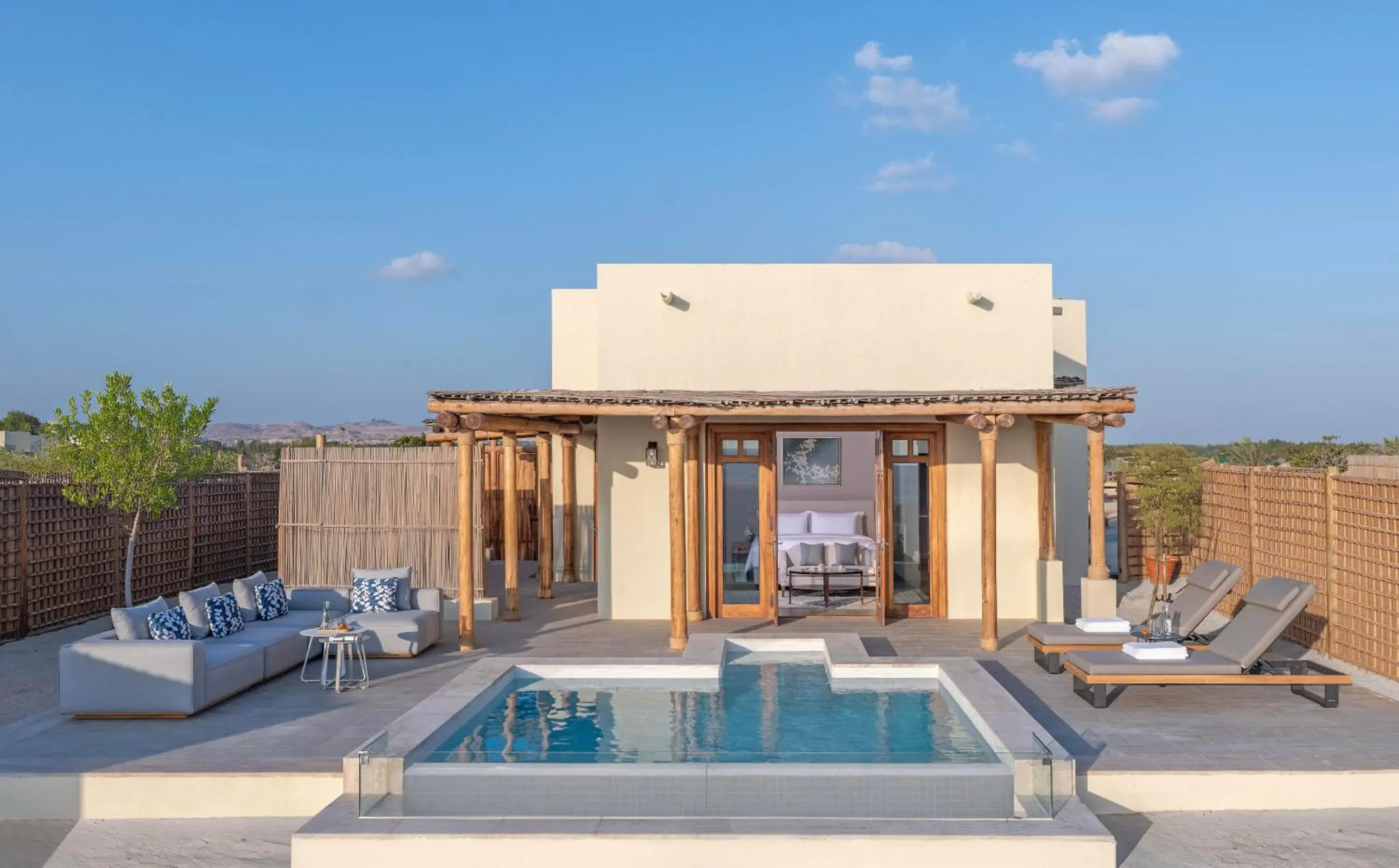 Property building in Anantara Sir Bani Yas Island Al Yamm Villa Resort Property building in Anantara Sir Bani Yas Island Al Yamm Villa Resort