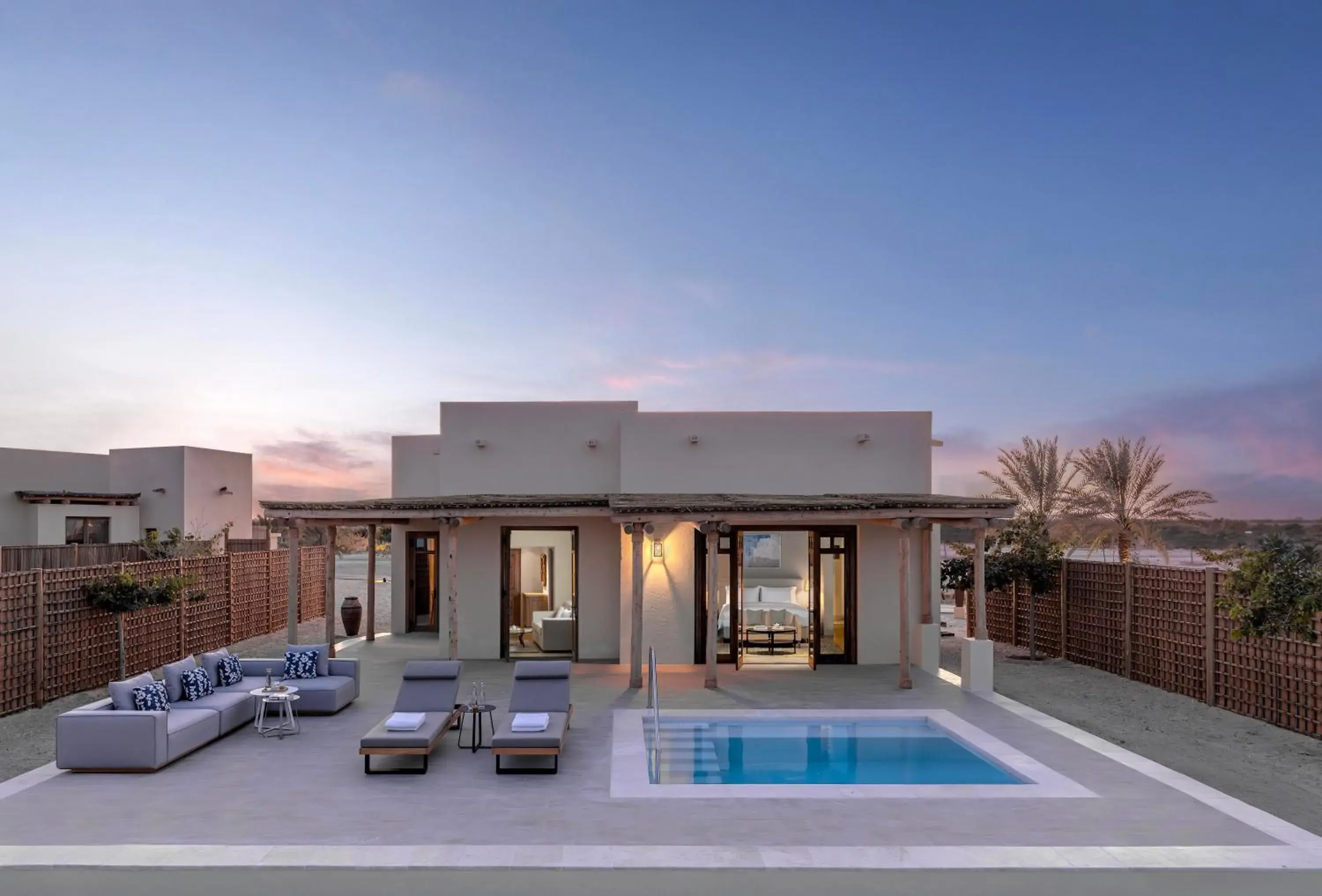 Property building in Anantara Sir Bani Yas Island Al Yamm Villa Resort Property building in Anantara Sir Bani Yas Island Al Yamm Villa Resort