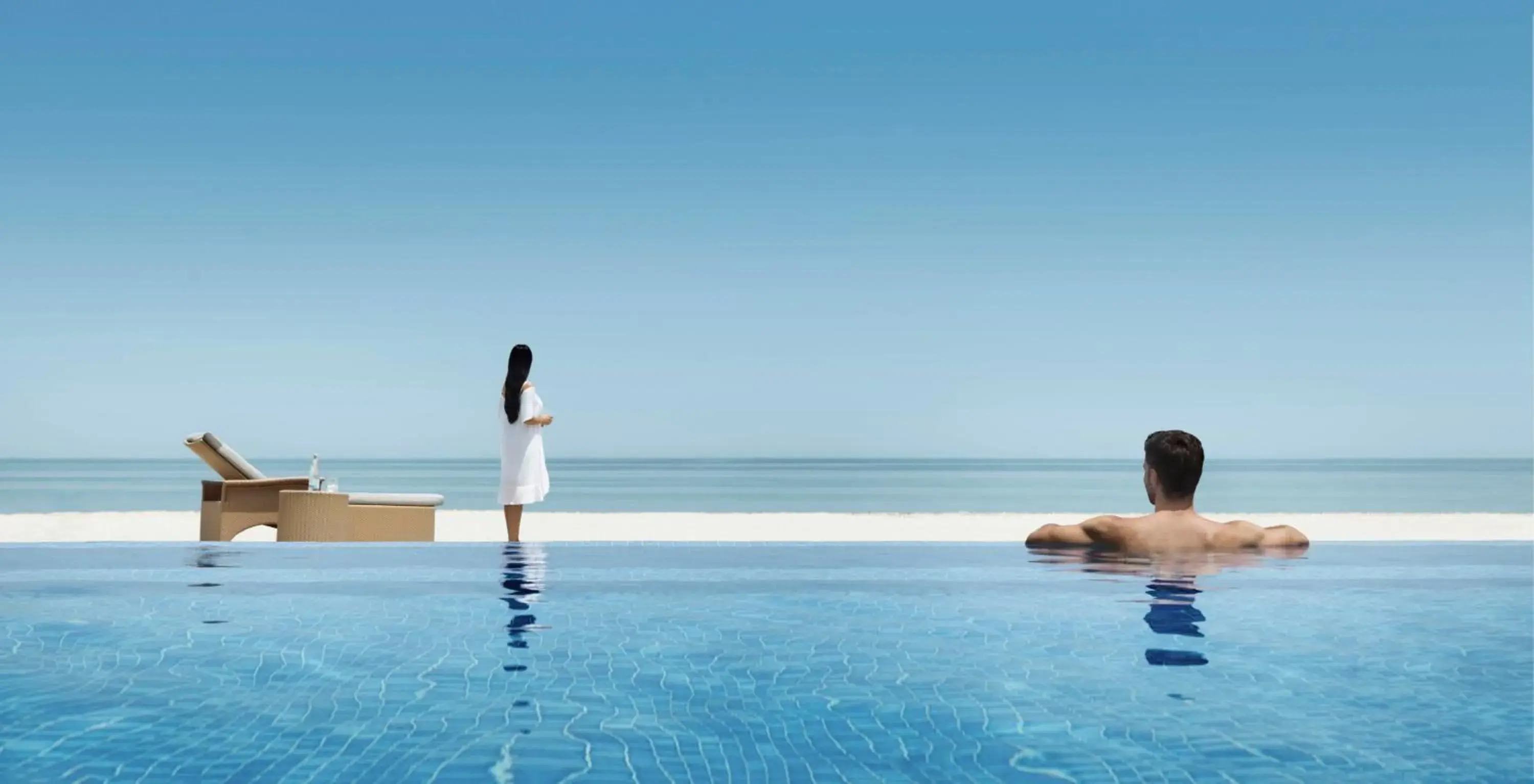 Sea view in Anantara Sir Bani Yas Island Al Yamm Villa Resort Sea view in Anantara Sir Bani Yas Island Al Yamm Villa Resort