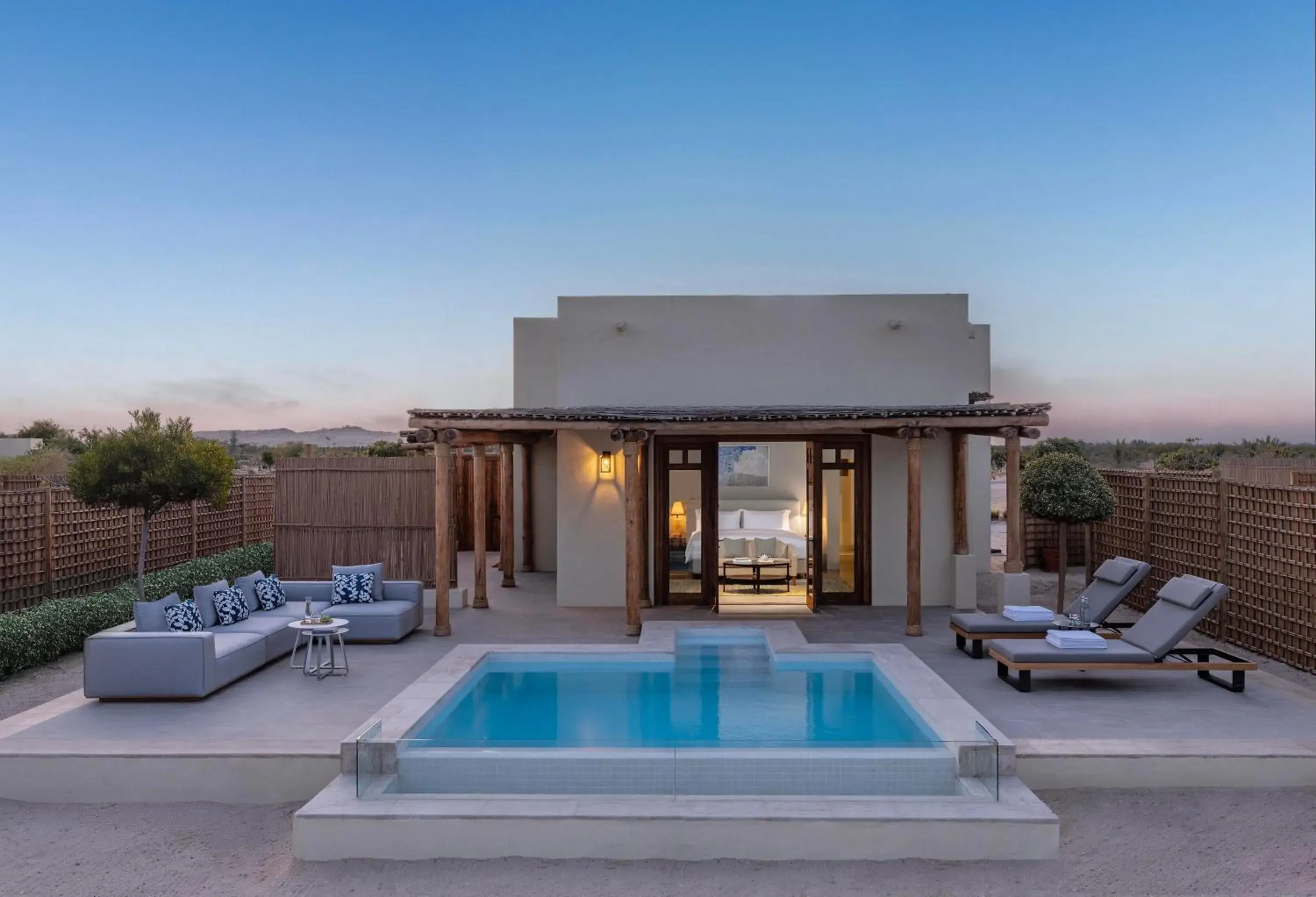 Property building in Anantara Sir Bani Yas Island Al Yamm Villa Resort Property building in Anantara Sir Bani Yas Island Al Yamm Villa Resort