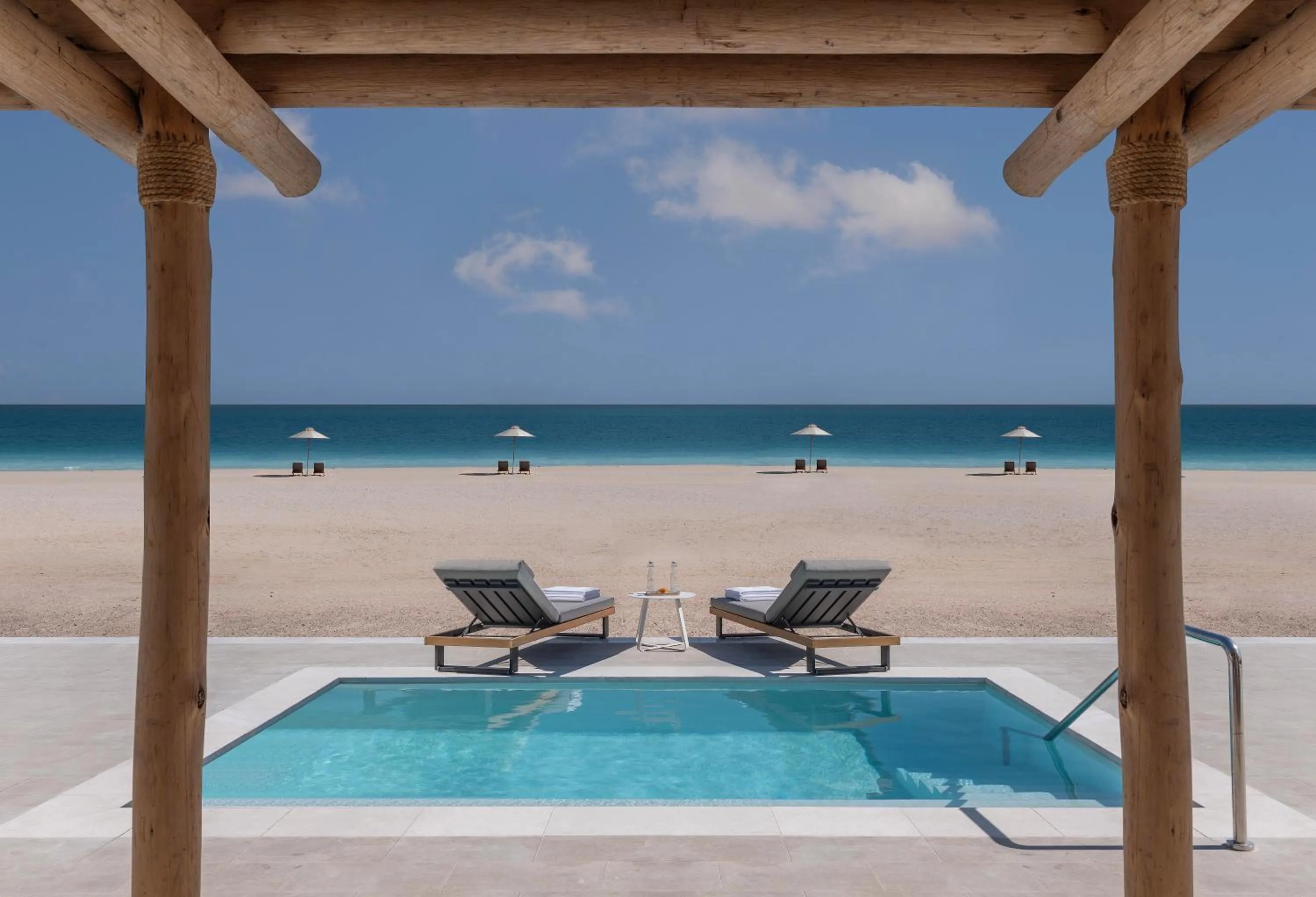 Property building in Anantara Sir Bani Yas Island Al Yamm Villa Resort