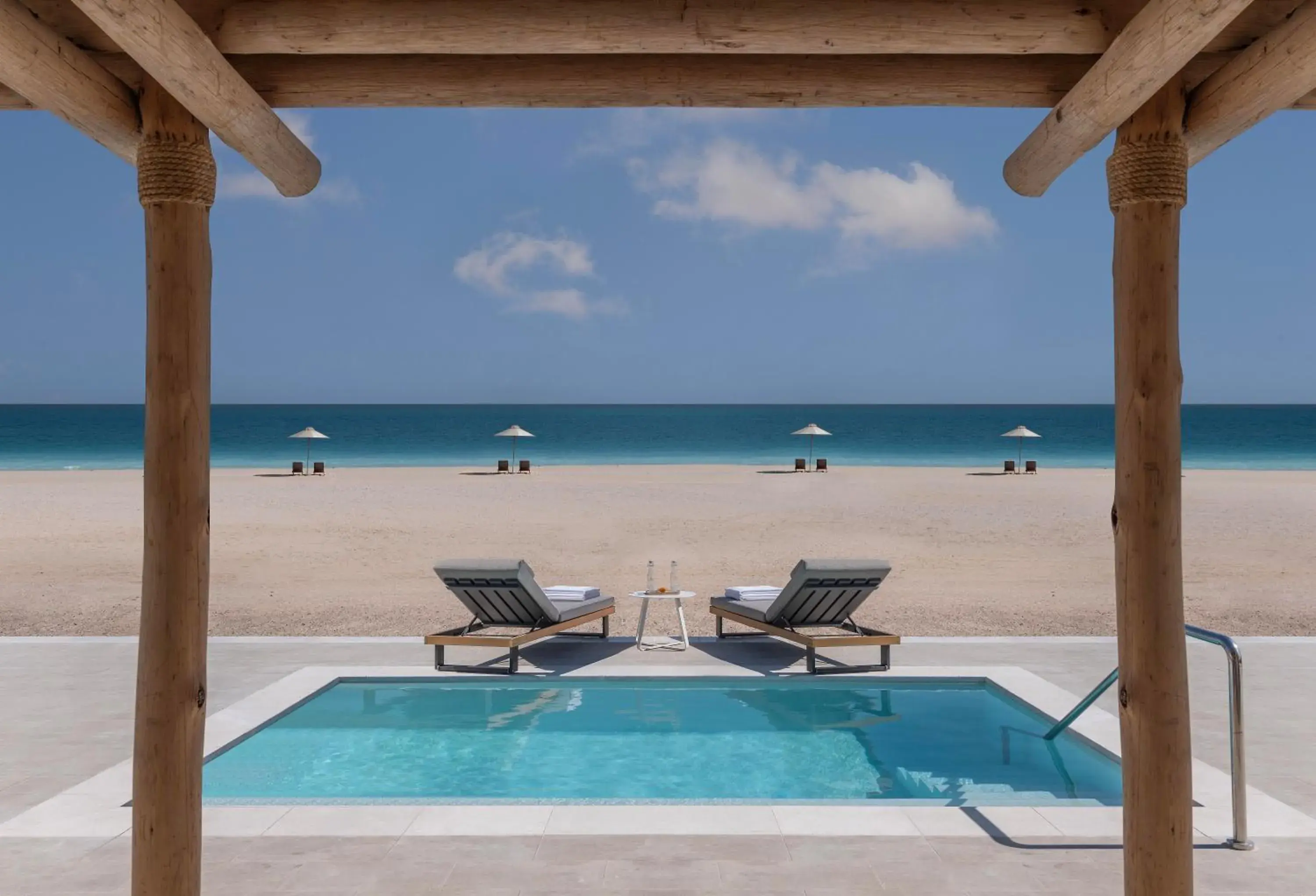 Property building in Anantara Sir Bani Yas Island Al Yamm Villa Resort Property building in Anantara Sir Bani Yas Island Al Yamm Villa Resort