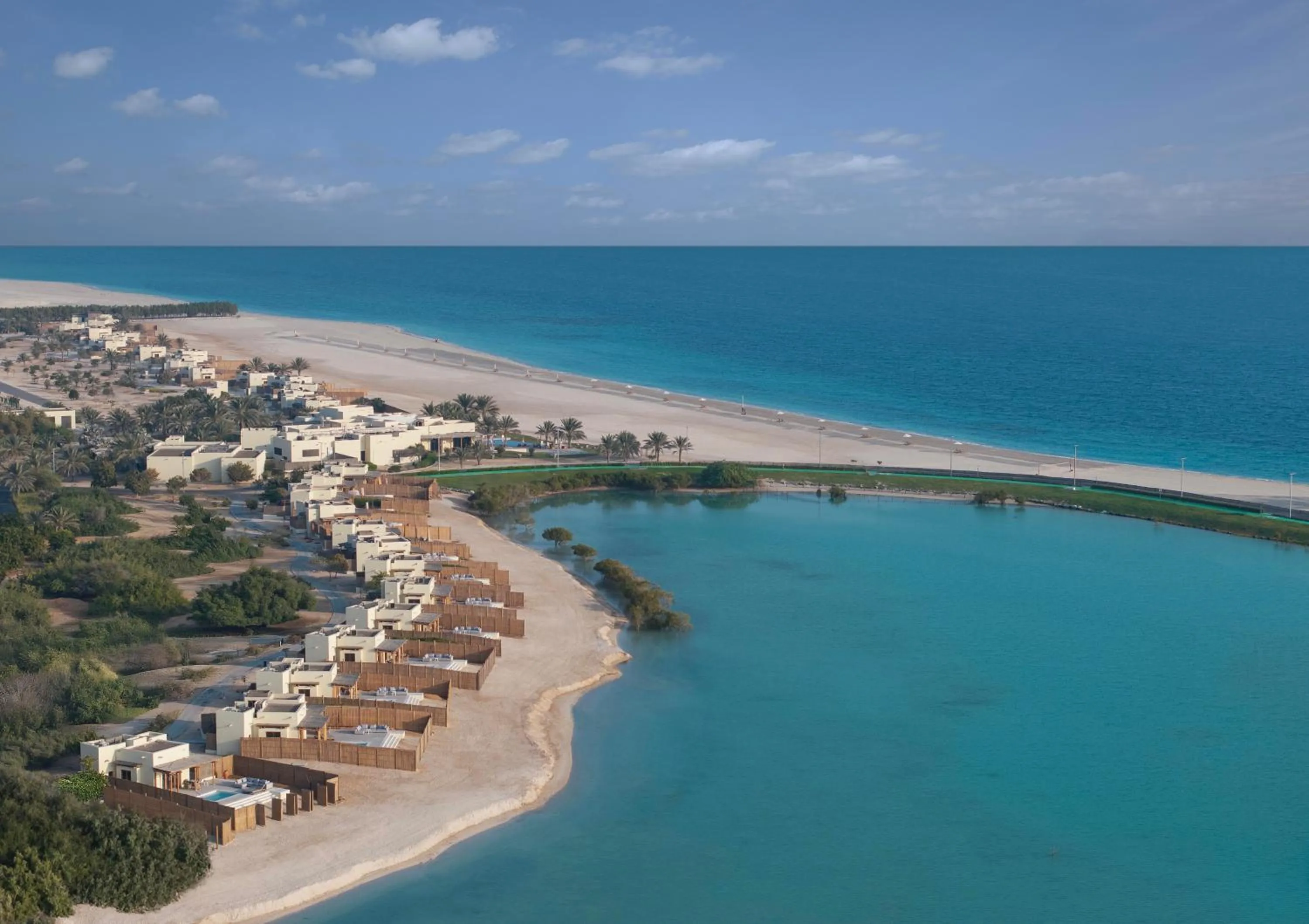 Bird's eye view in Anantara Sir Bani Yas Island Al Yamm Villa Resort