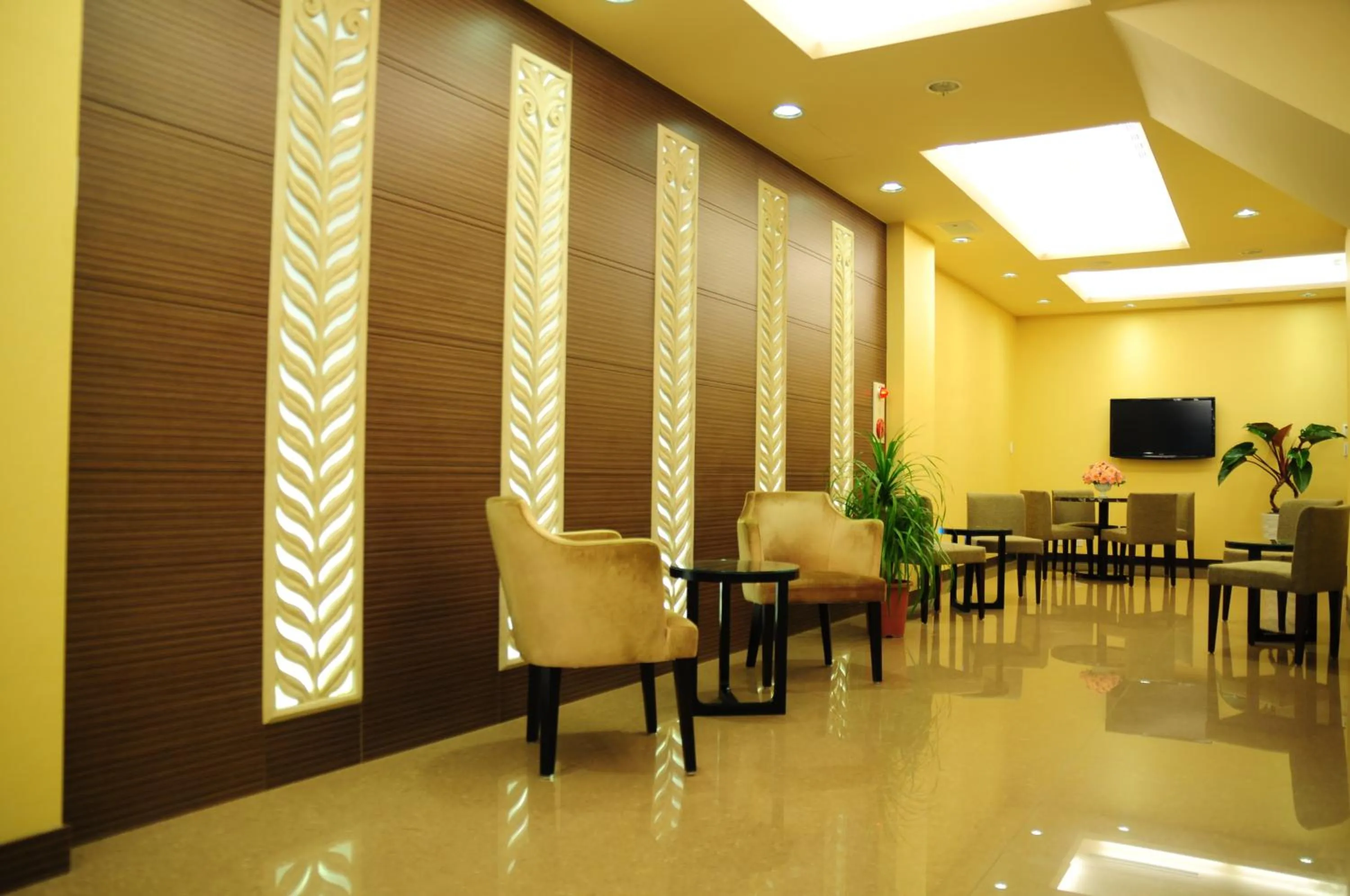 Lobby or reception in Garden Hotel