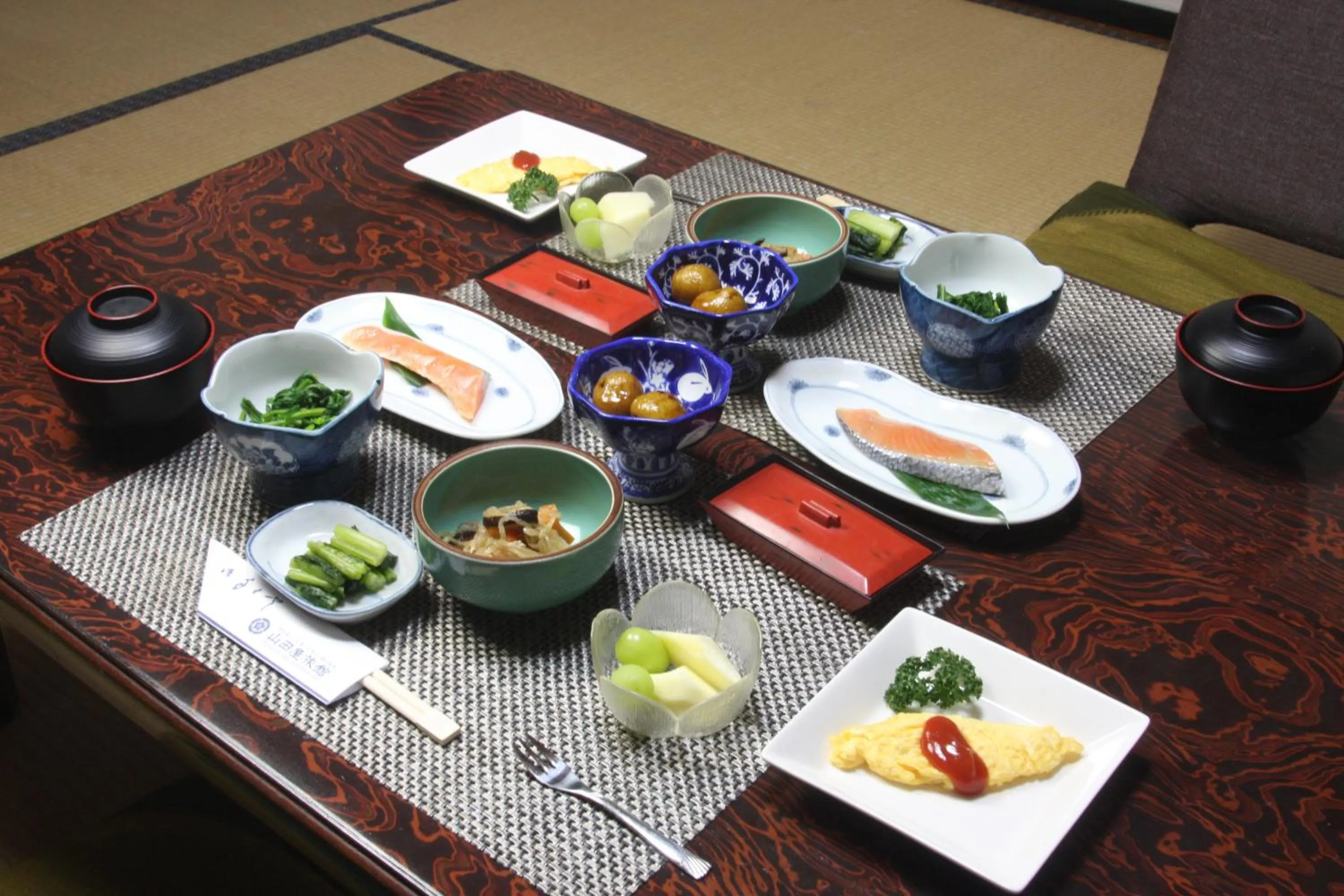 Breakfast in Yamadaya Ryokan