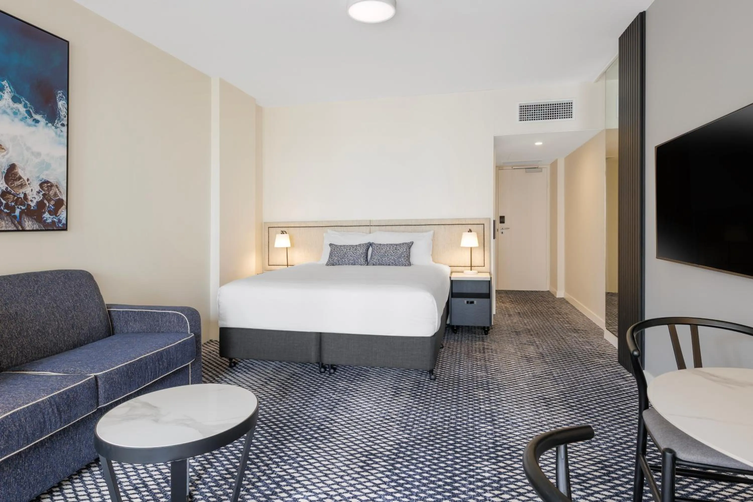 Bed in The Sebel Sydney Manly Beach