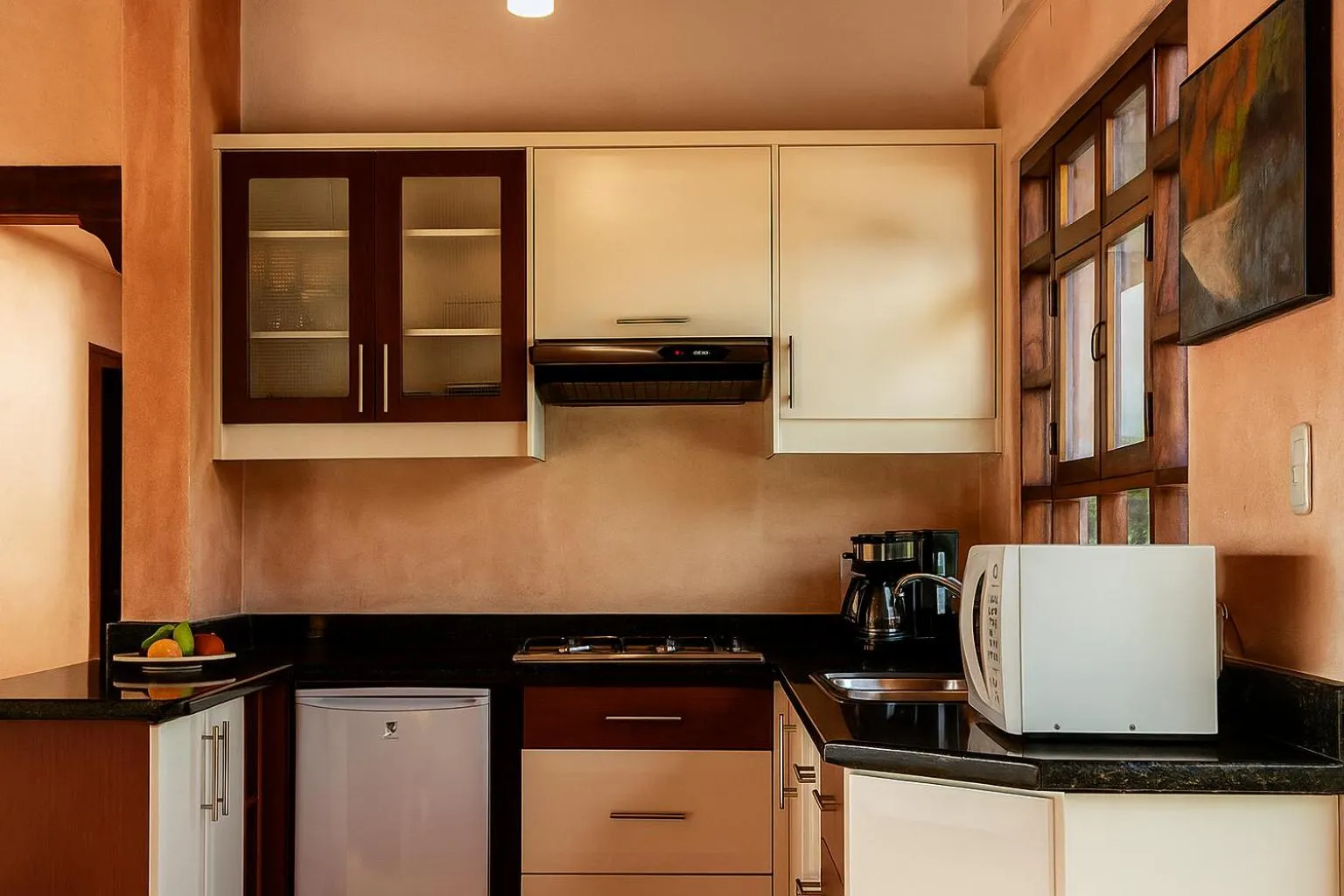 kitchen in Luna Volcán, Adventure SPA - formerly Luna Runtún