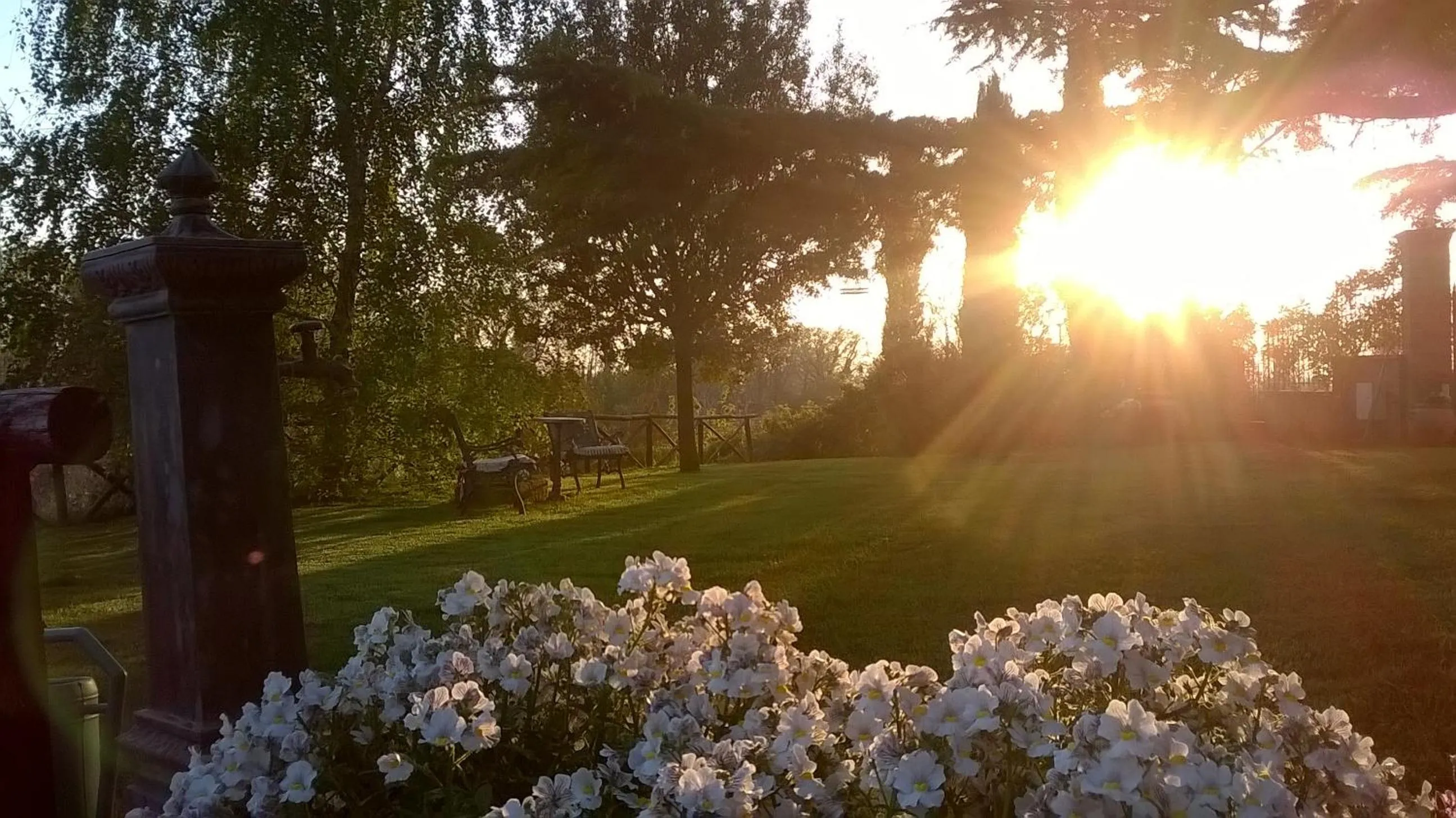 Natural landscape in B&B La Casa della Nonna