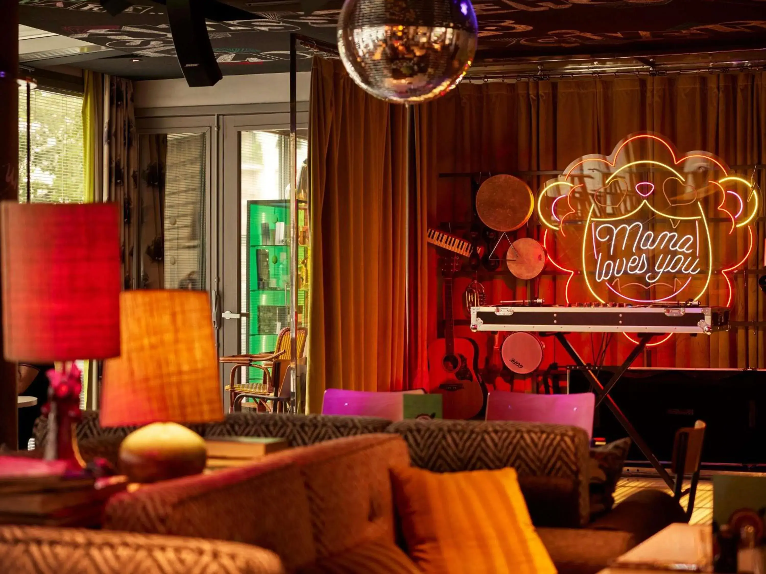 Property building in Mama Shelter Lyon Property building in Mama Shelter Lyon