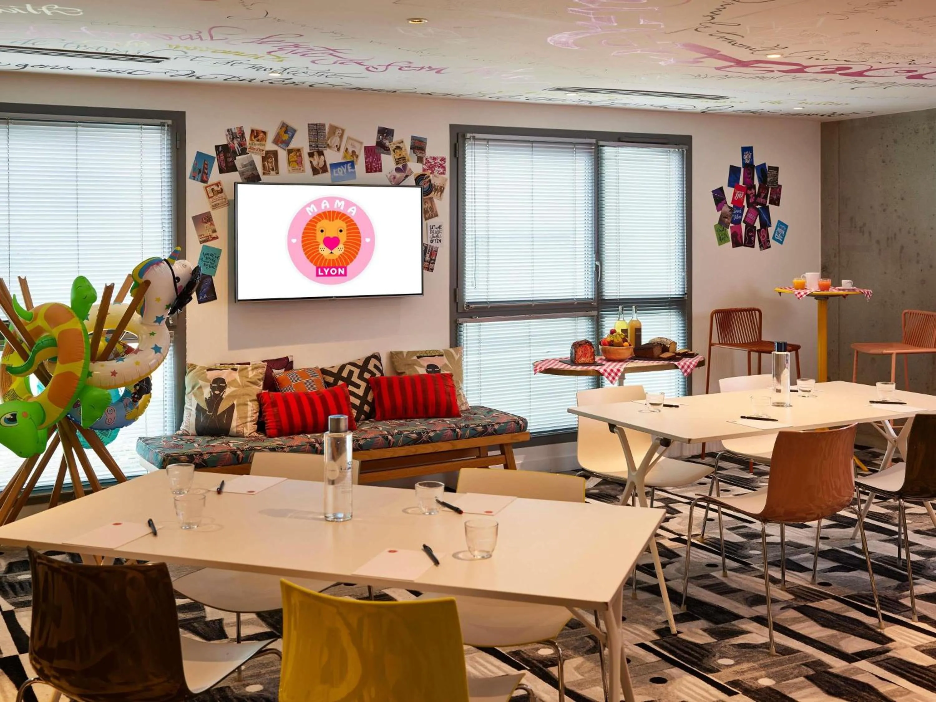 Meeting/conference room in Mama Shelter Lyon