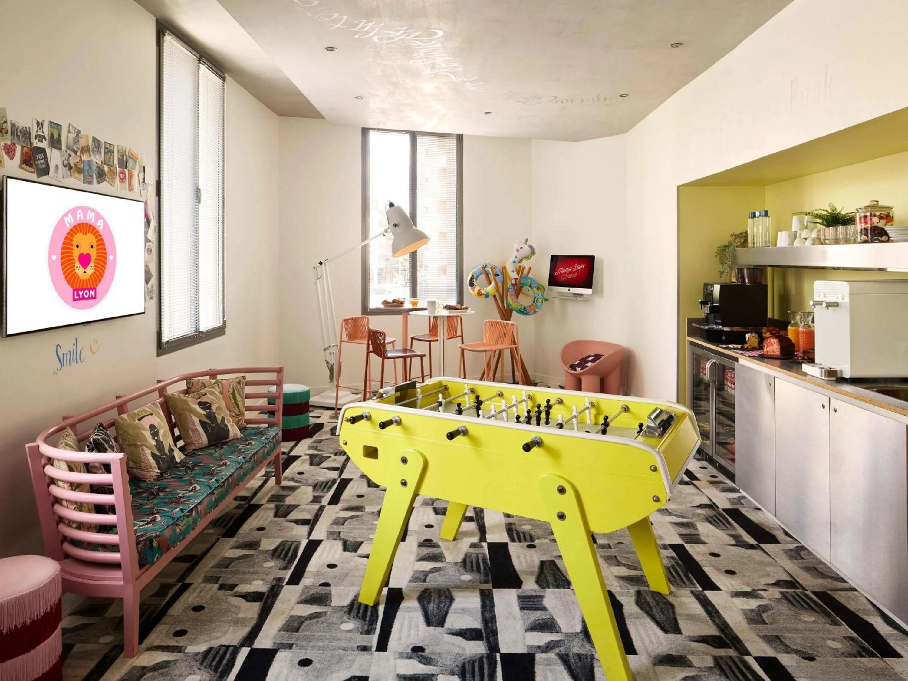 Meeting/conference room in Mama Shelter Lyon