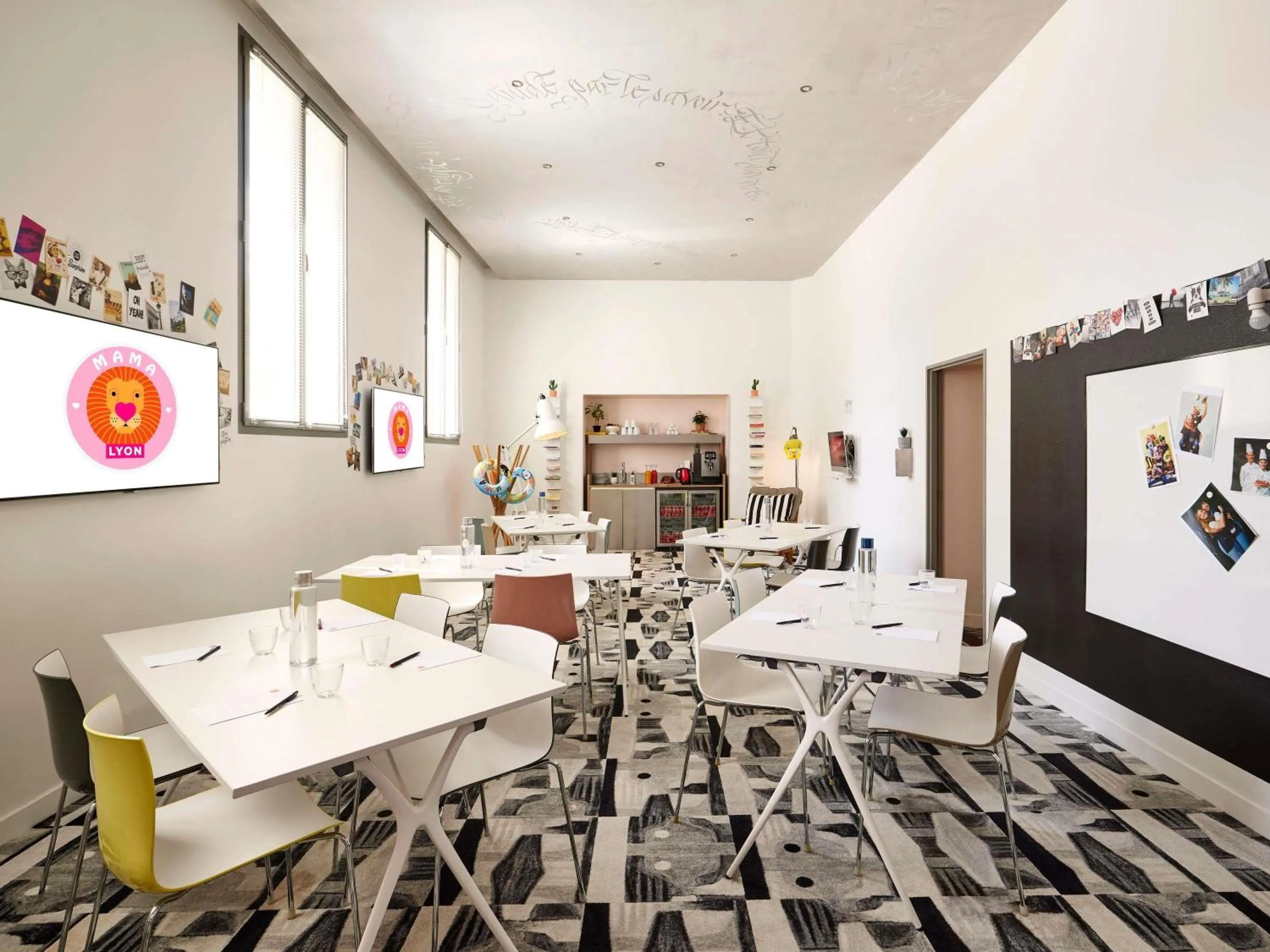 Meeting/conference room in Mama Shelter Lyon