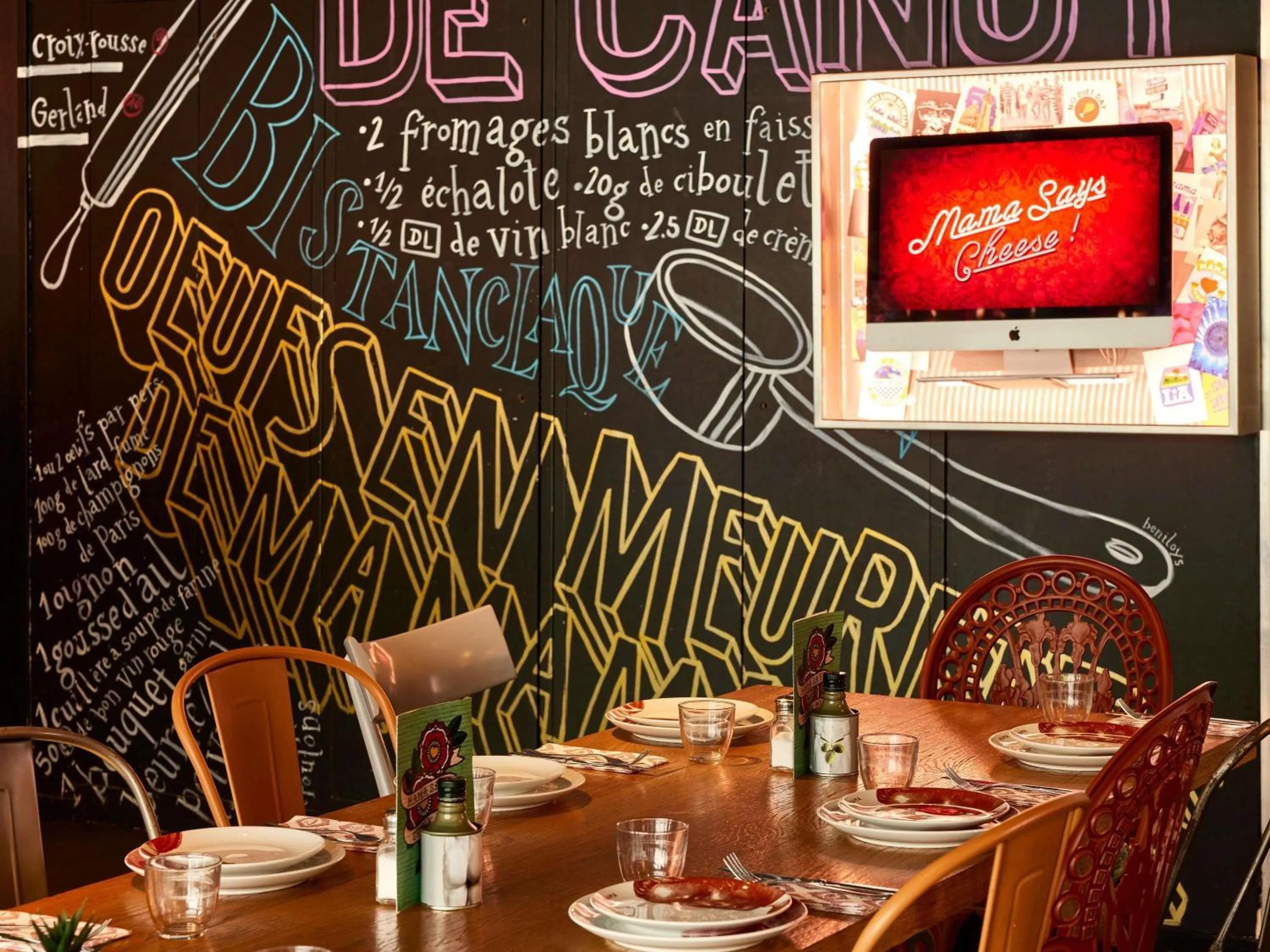 Restaurant/places to eat in Mama Shelter Lyon