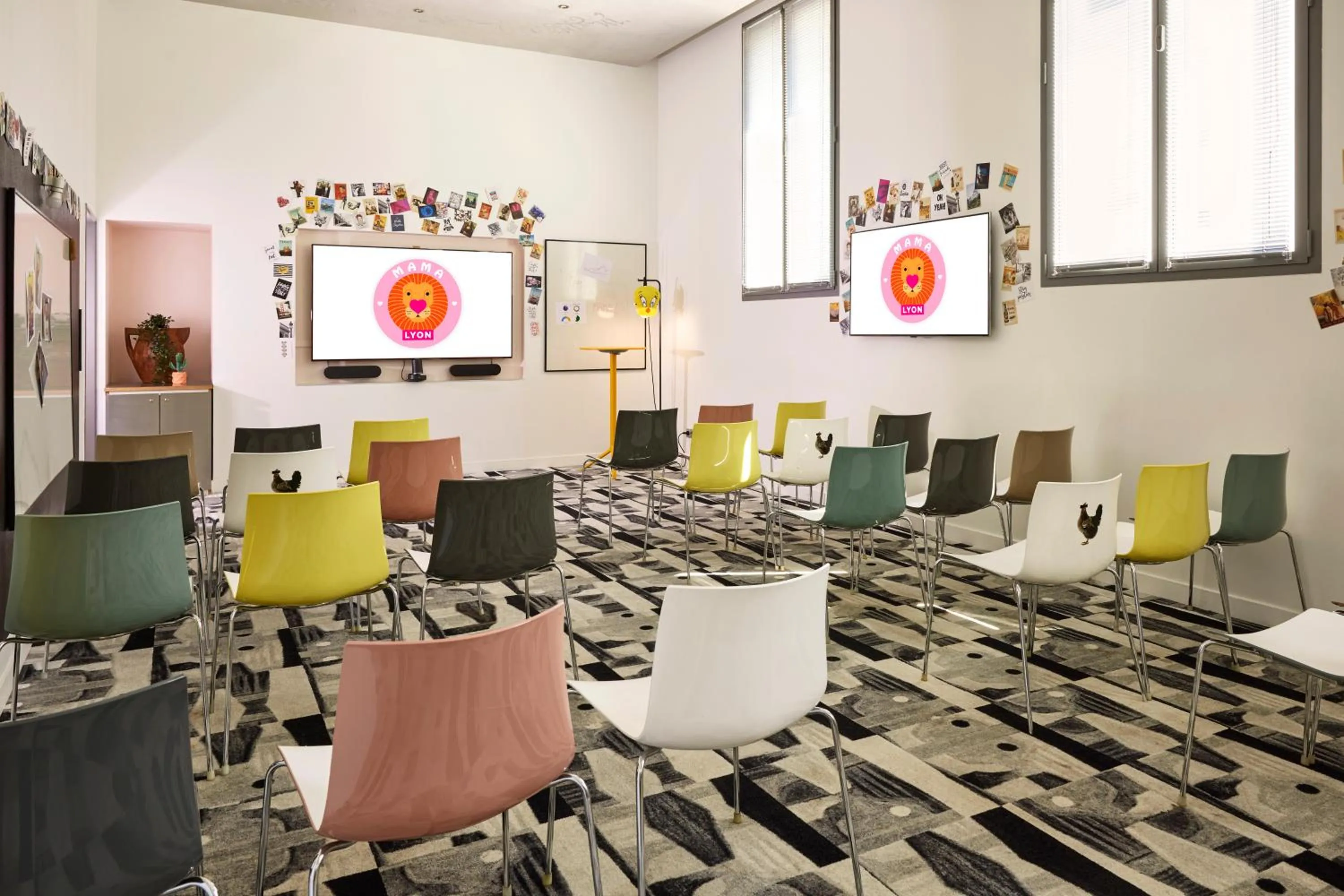 Meeting/conference room in Mama Shelter Lyon