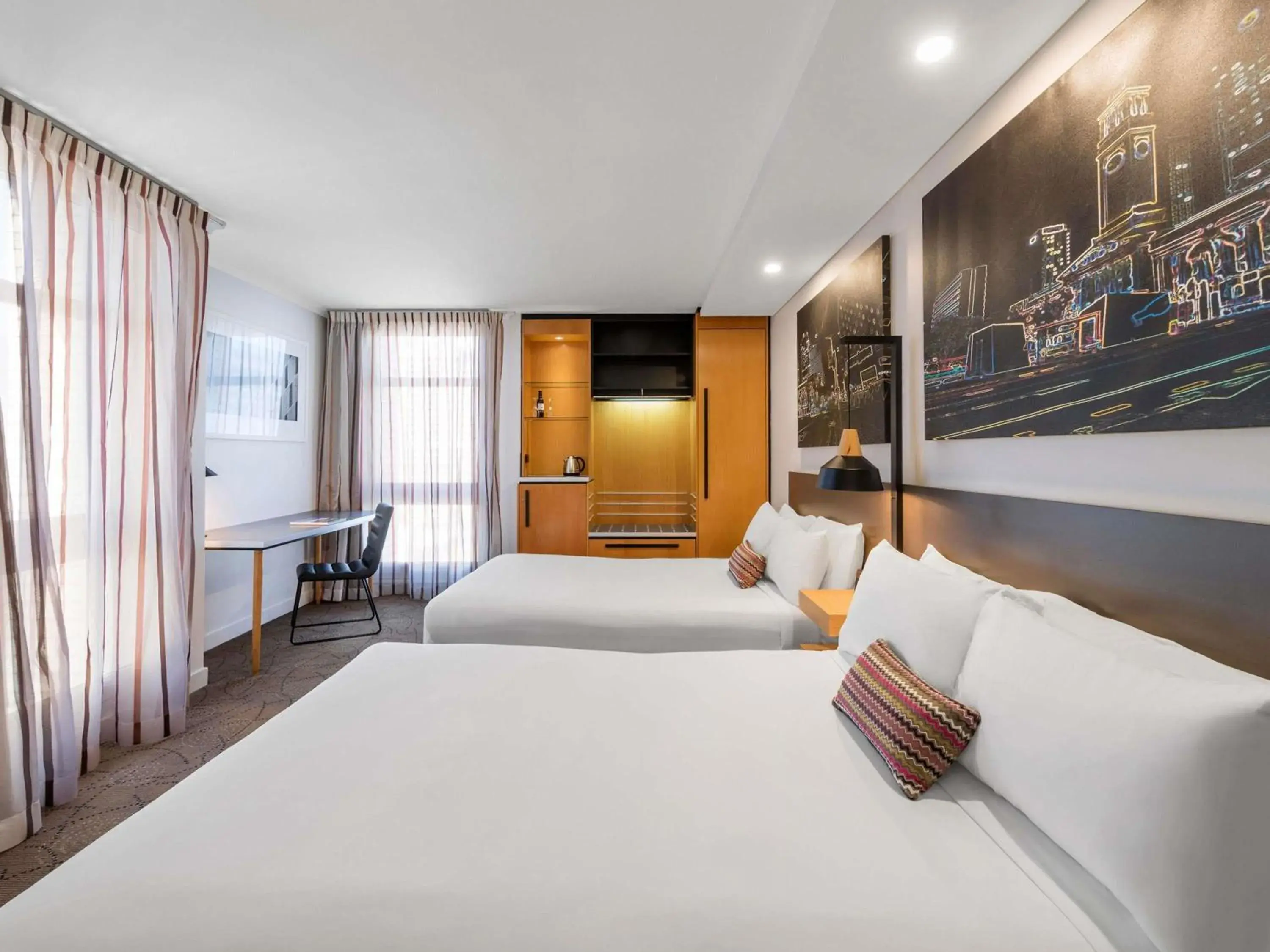 Bedroom, Bed in Mercure Brisbane King George Square Bedroom, Bed in Mercure Brisbane King George Square