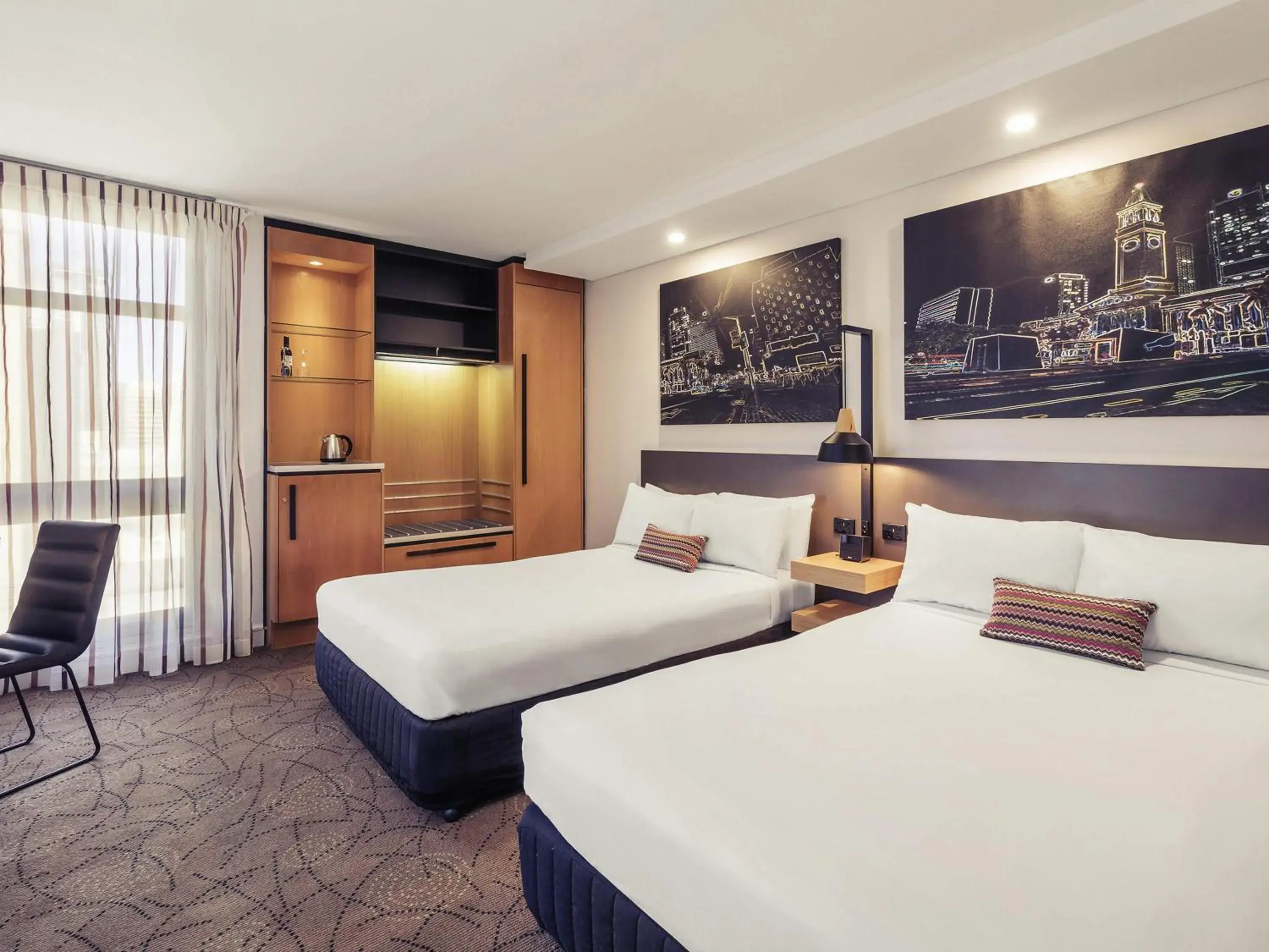 Bedroom, Bed in Mercure Brisbane King George Square Bedroom, Bed in Mercure Brisbane King George Square