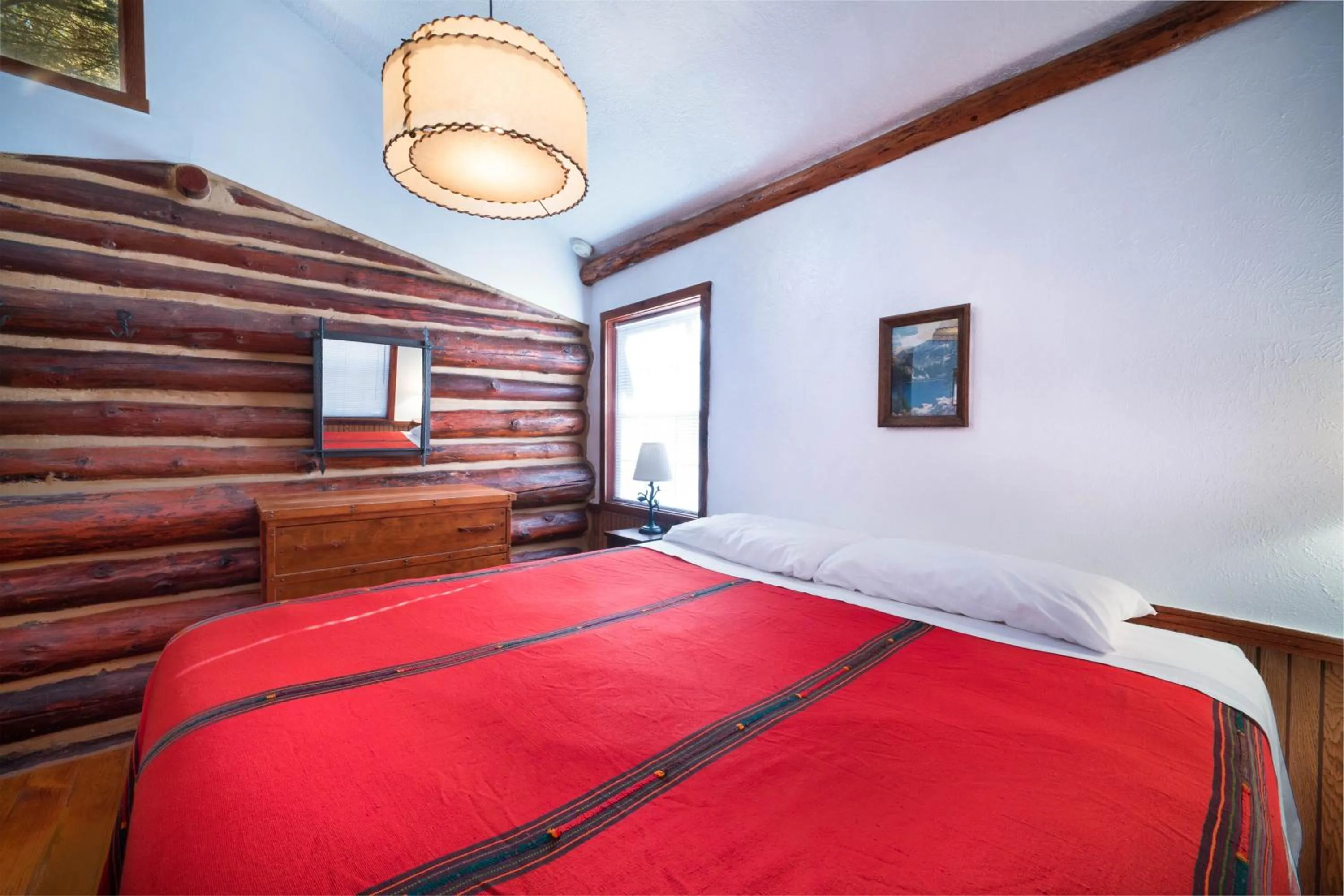 Bed in Corkins Lodge