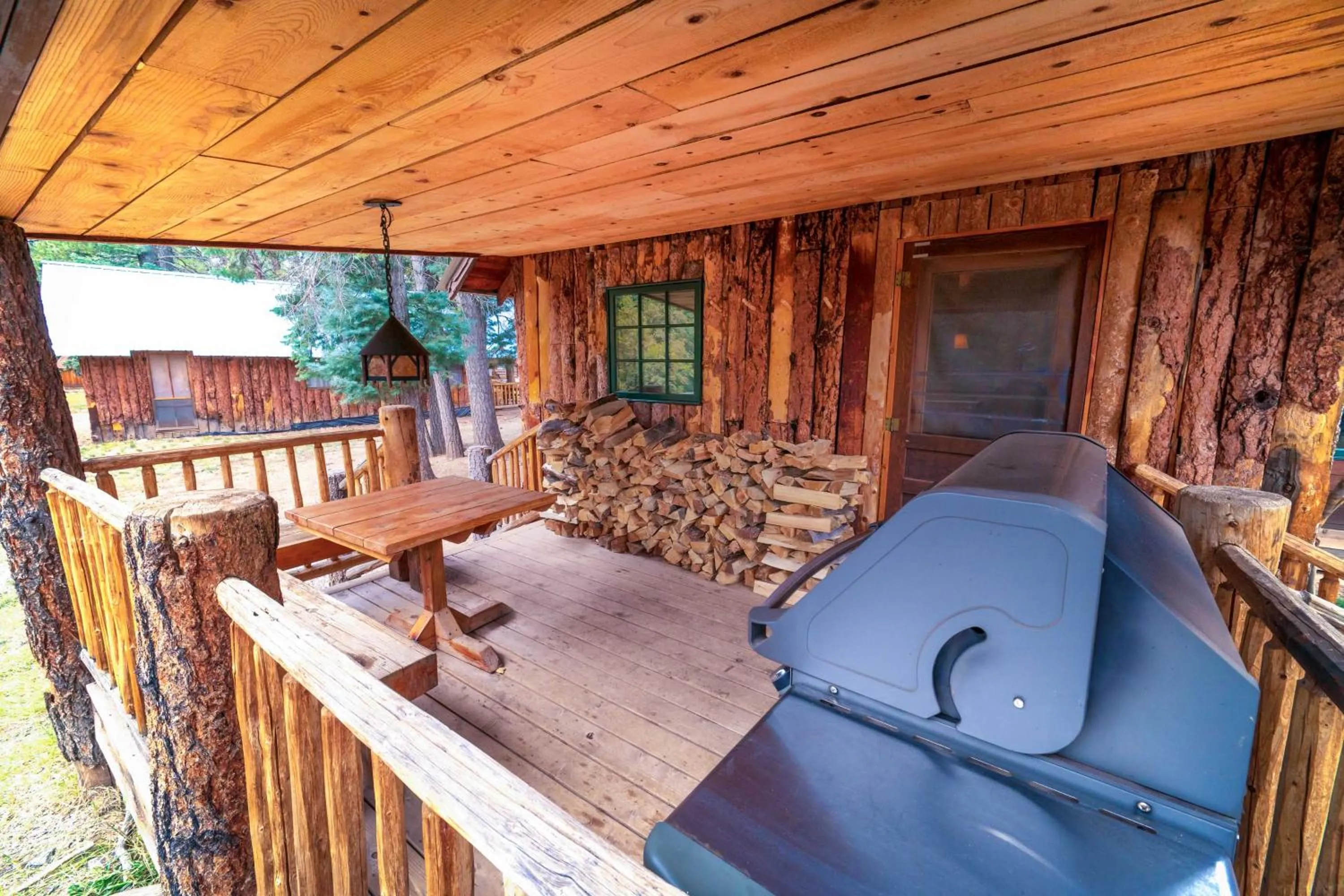 Patio in Corkins Lodge