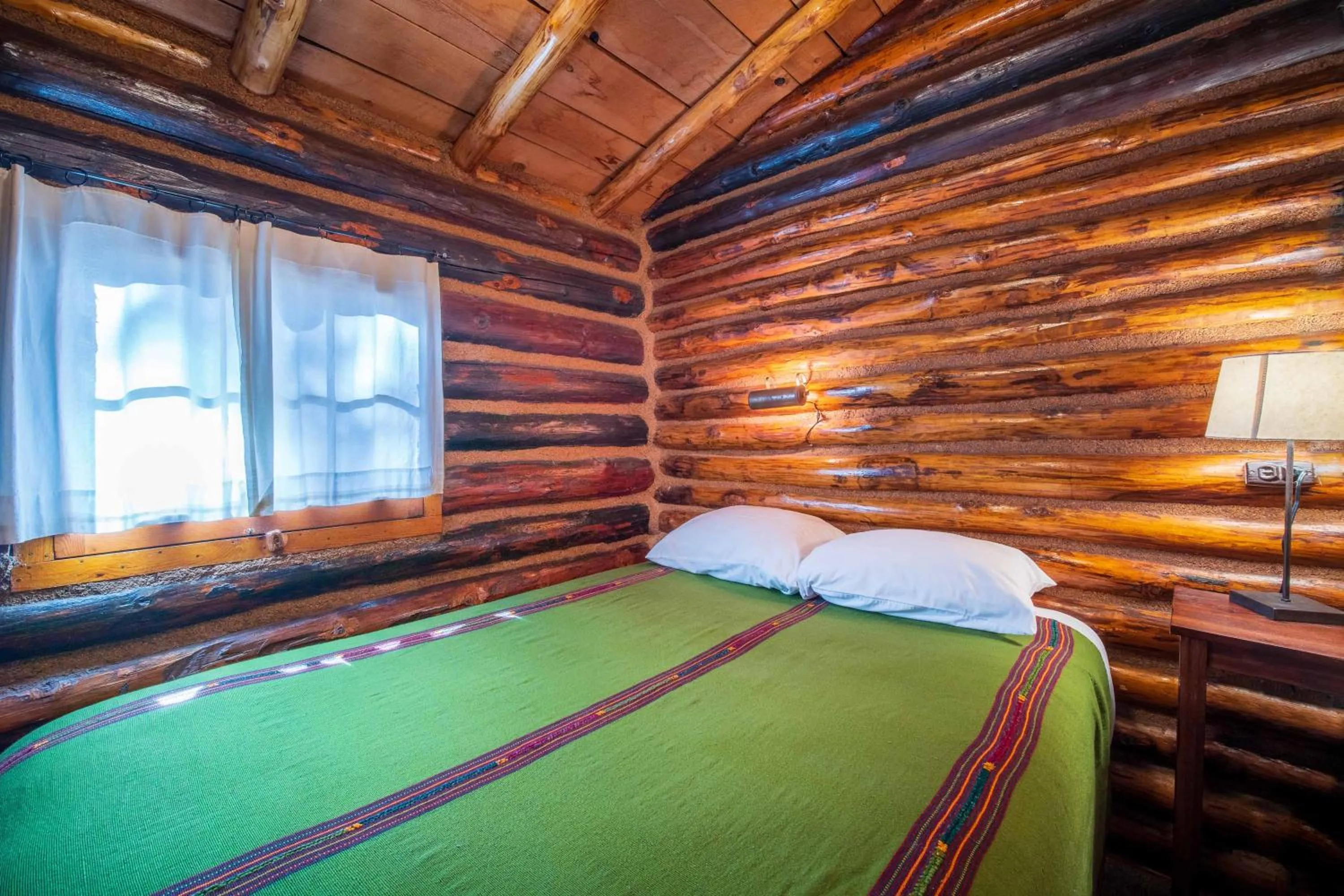 Bed in Corkins Lodge