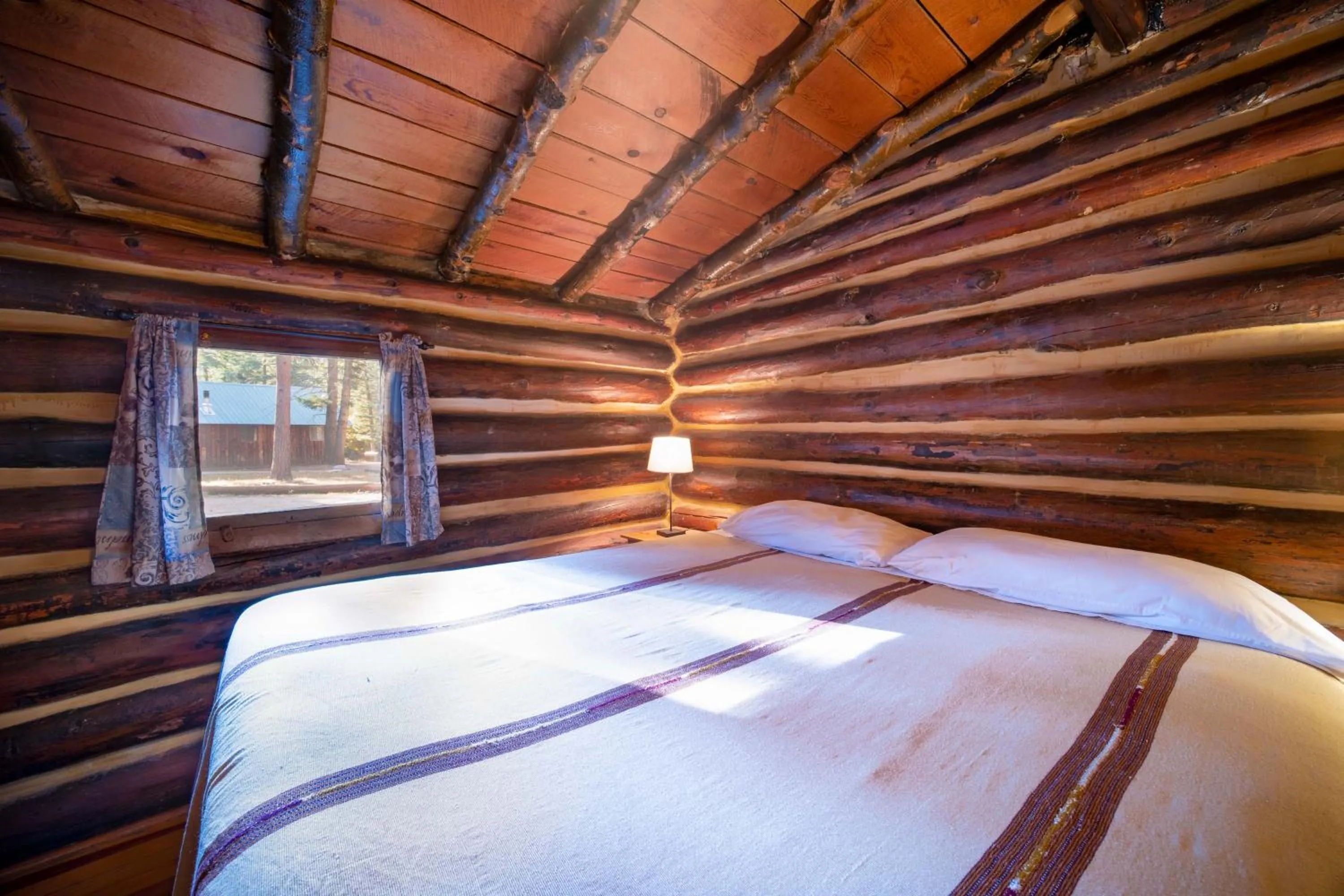 Bed in Corkins Lodge