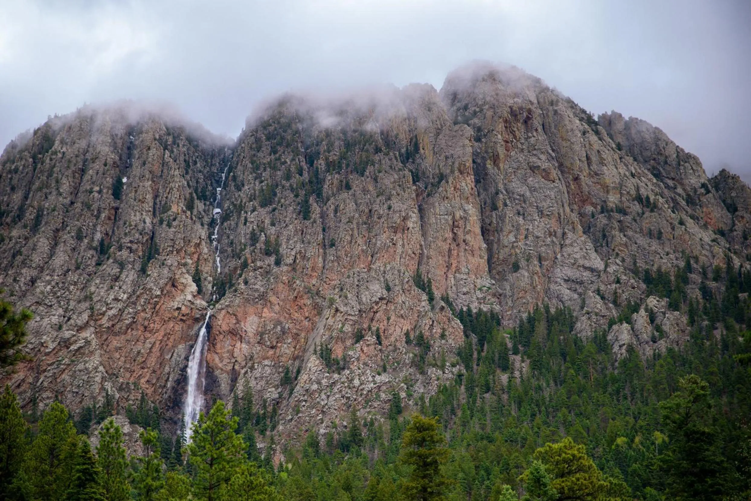 Natural landscape in Corkins Lodge