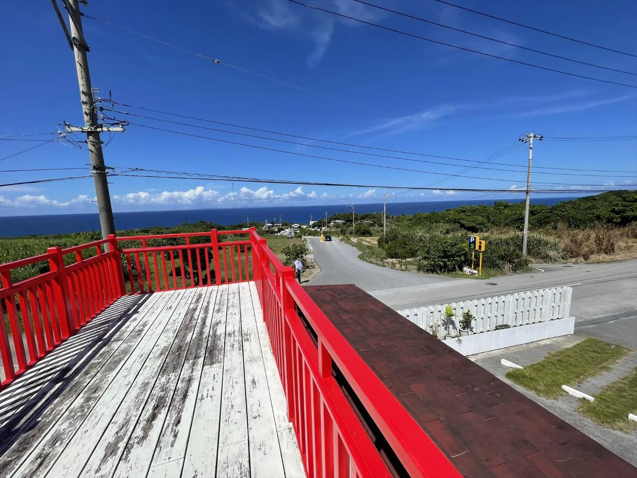 Balcony/Terrace in Shiawaseninaru Kourijima no Yado