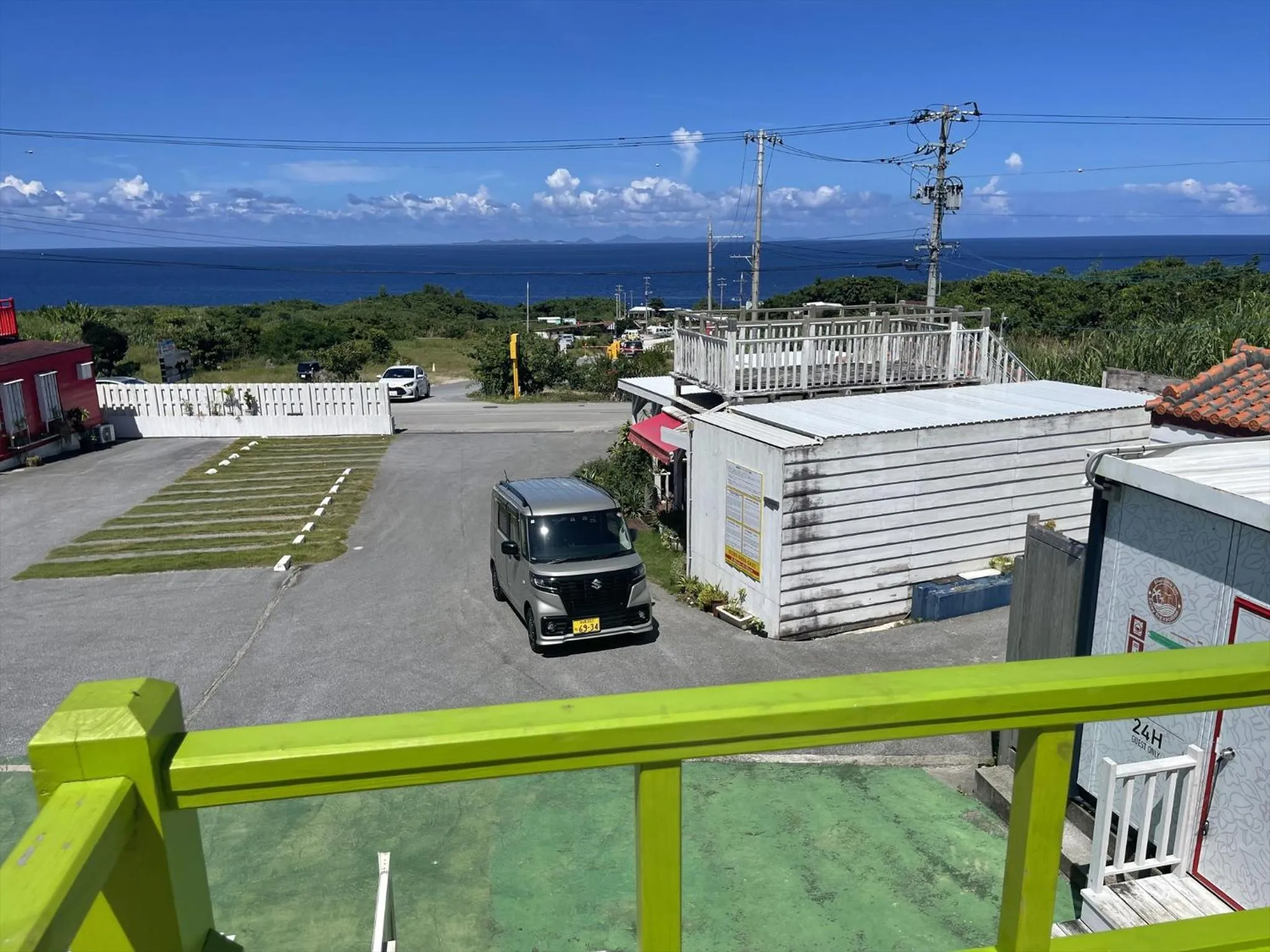Balcony/Terrace in Shiawaseninaru Kourijima no Yado