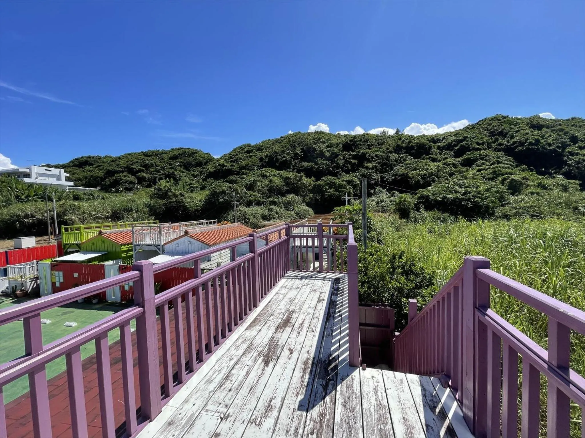 Balcony/Terrace in Shiawaseninaru Kourijima no Yado