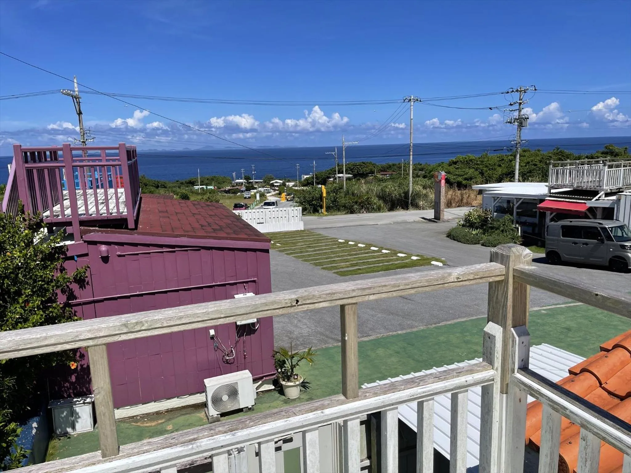 Balcony/Terrace in Shiawaseninaru Kourijima no Yado