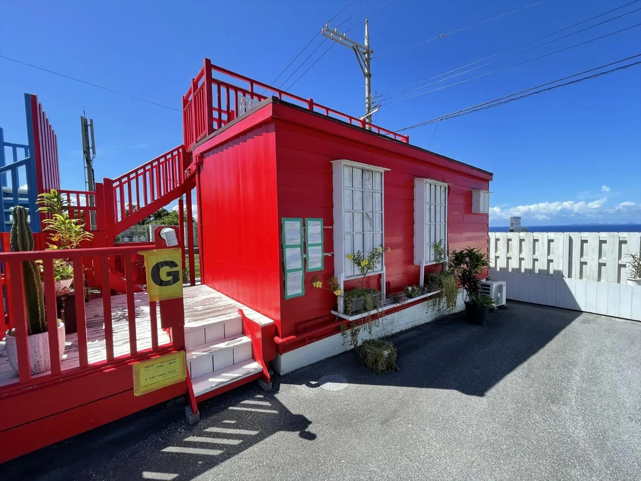 Balcony/Terrace in Shiawaseninaru Kourijima no Yado
