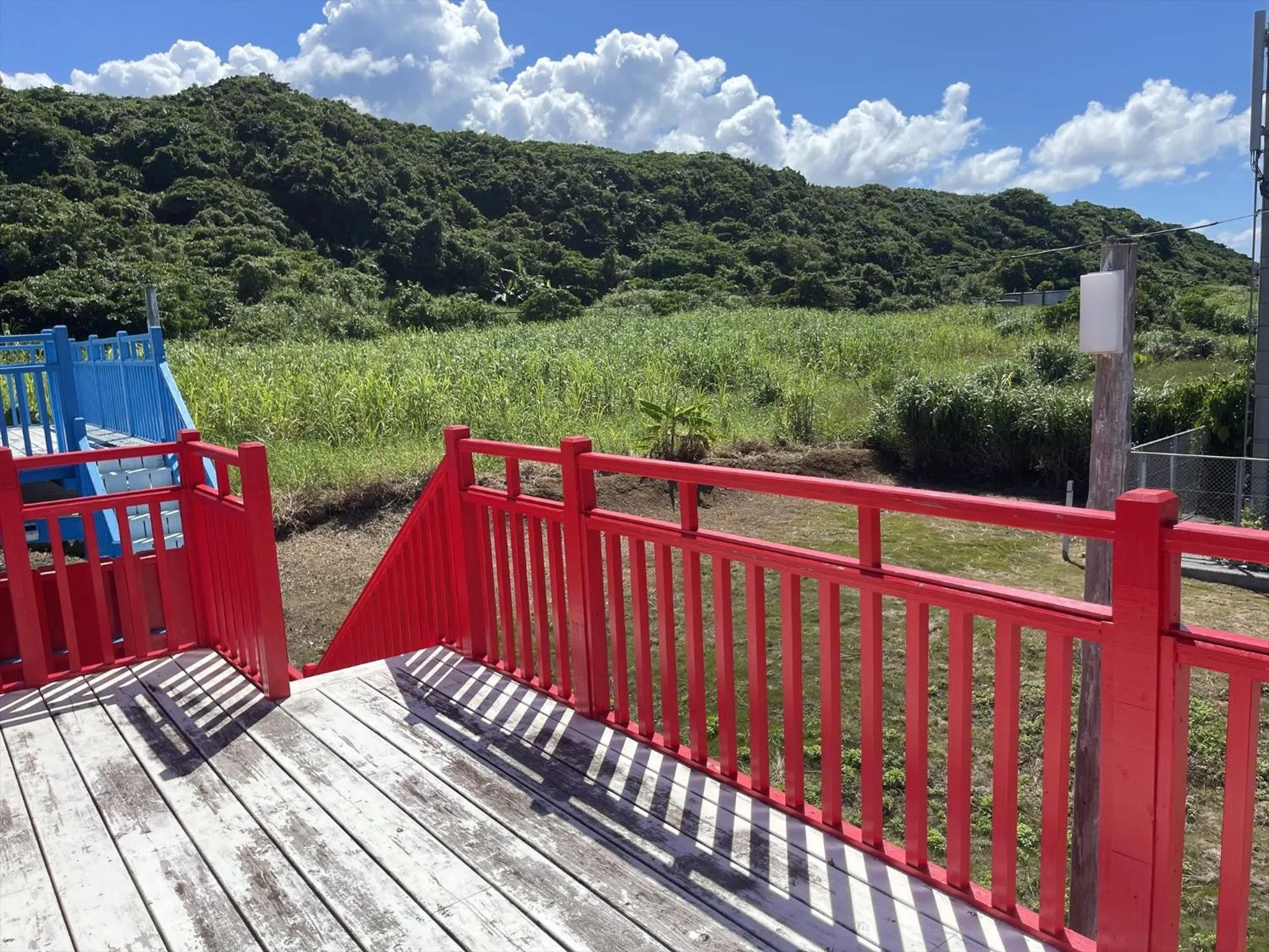 Balcony/Terrace in Shiawaseninaru Kourijima no Yado