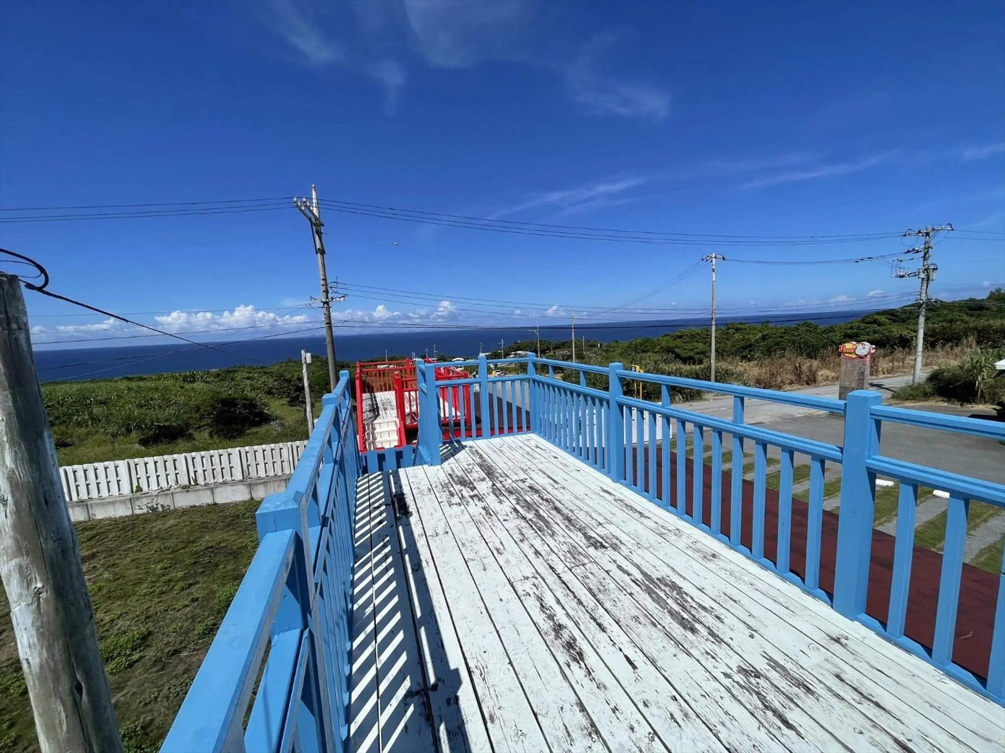 Balcony/Terrace in Shiawaseninaru Kourijima no Yado