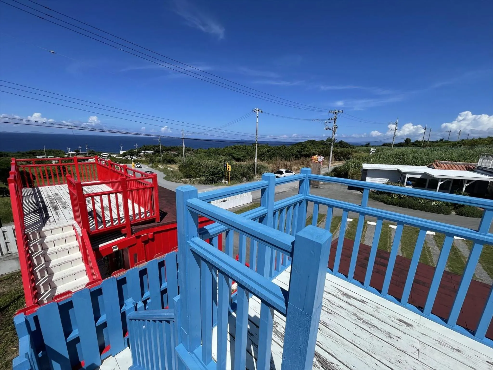 Balcony/Terrace in Shiawaseninaru Kourijima no Yado