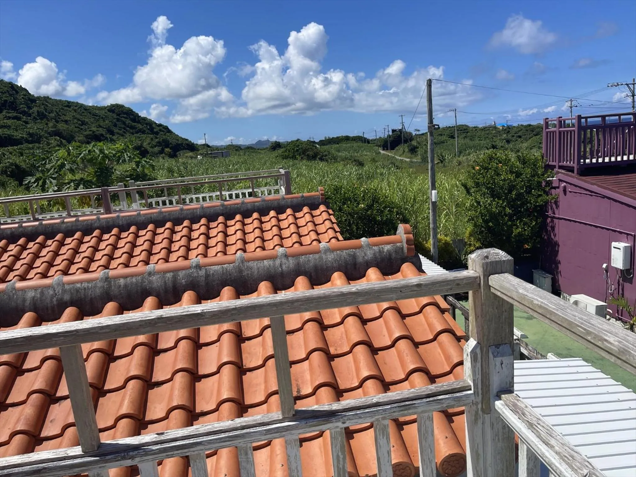 Balcony/Terrace in Shiawaseninaru Kourijima no Yado