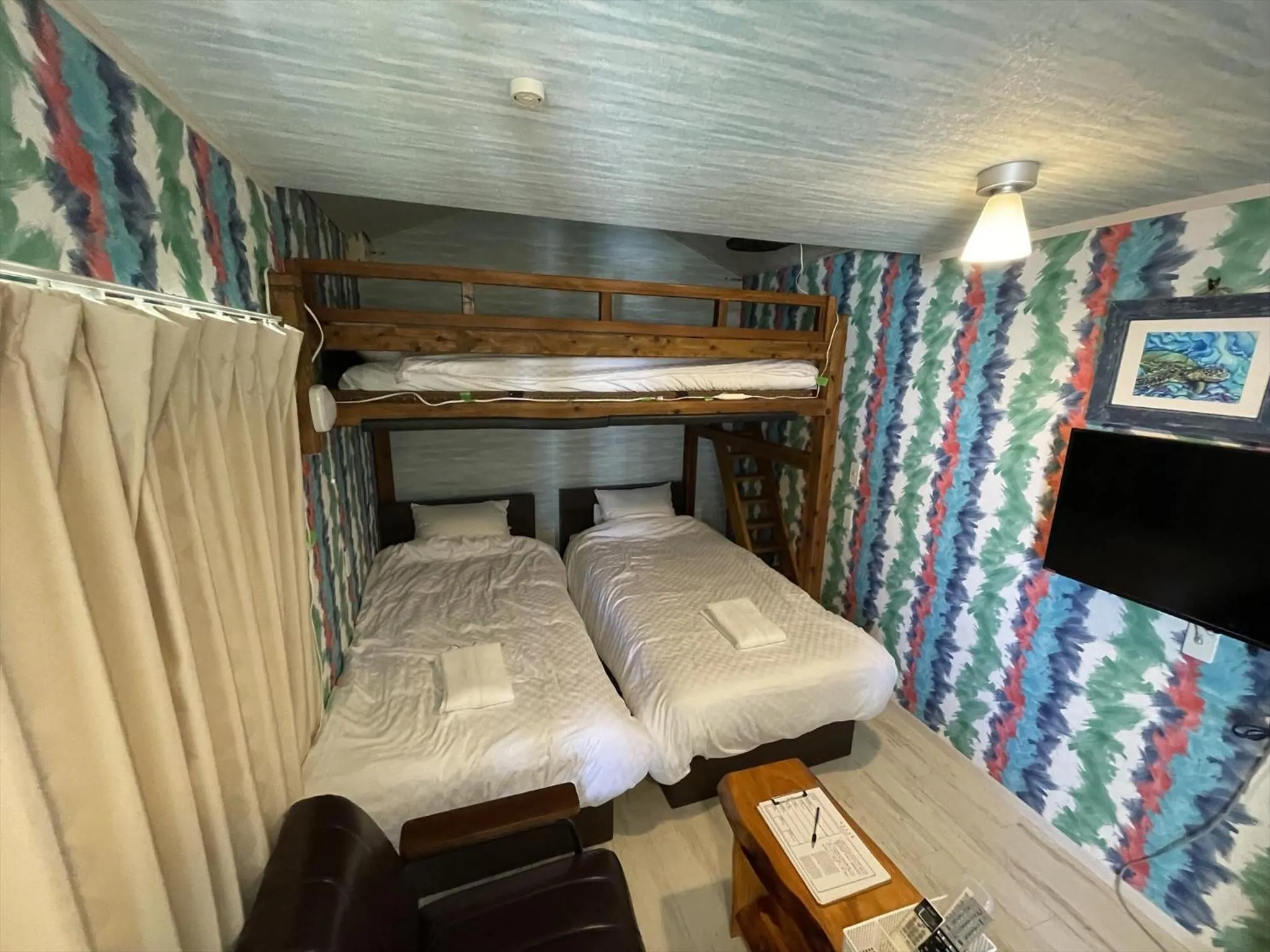 Photo of the whole room, Bed in Shiawaseninaru Kourijima no Yado