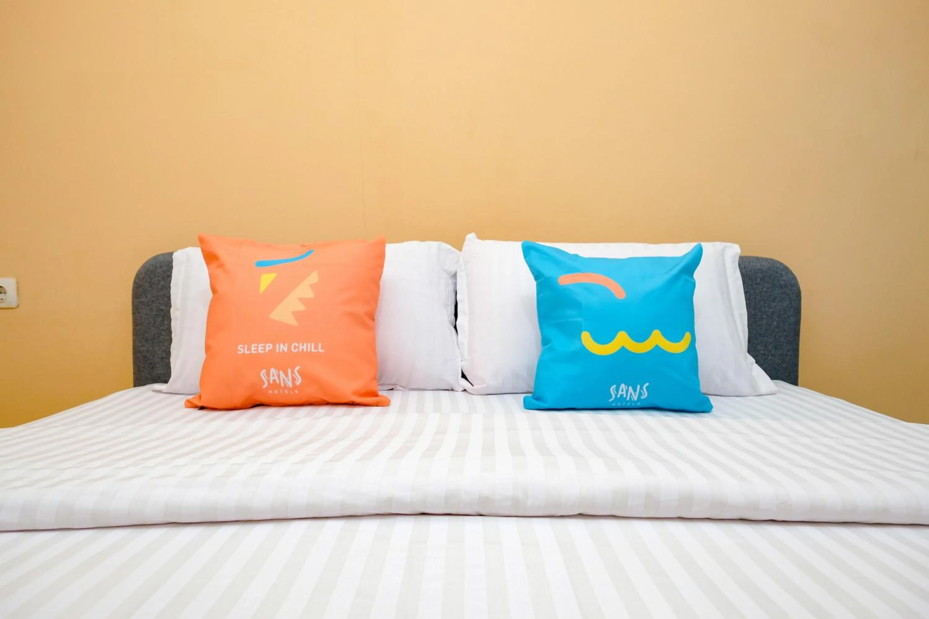 Bedroom, Bed in Sans Hotel Mataram Malioboro