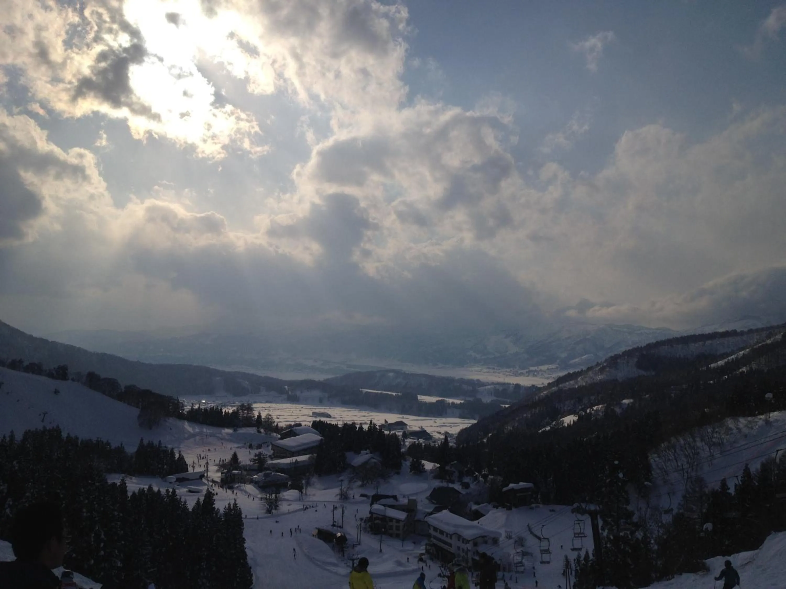 Natural landscape in Nozawa Dream Central
