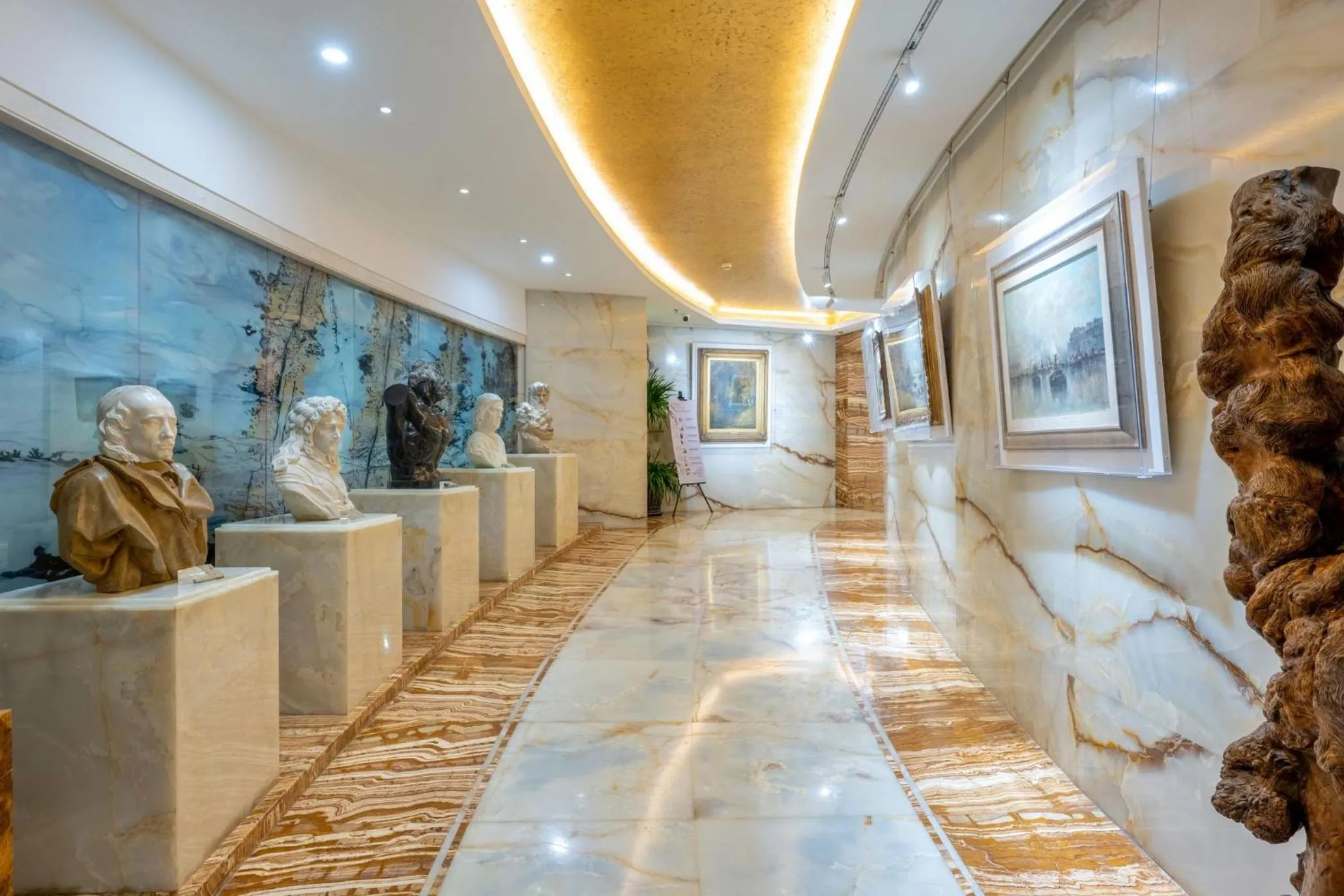 Decorative detail in Beijing AC Art Museum Hotel