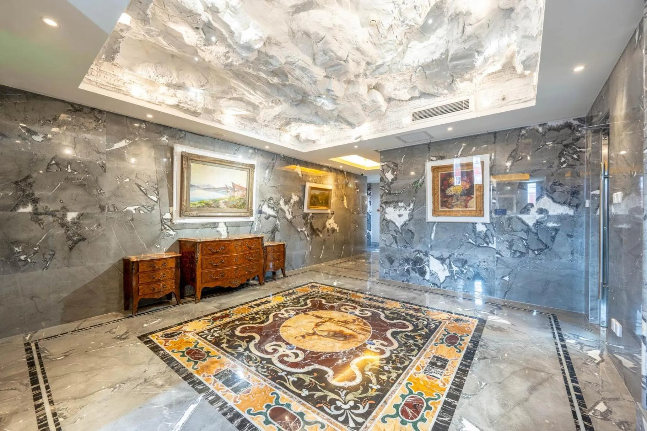 Decorative detail in Beijing AC Art Museum Hotel