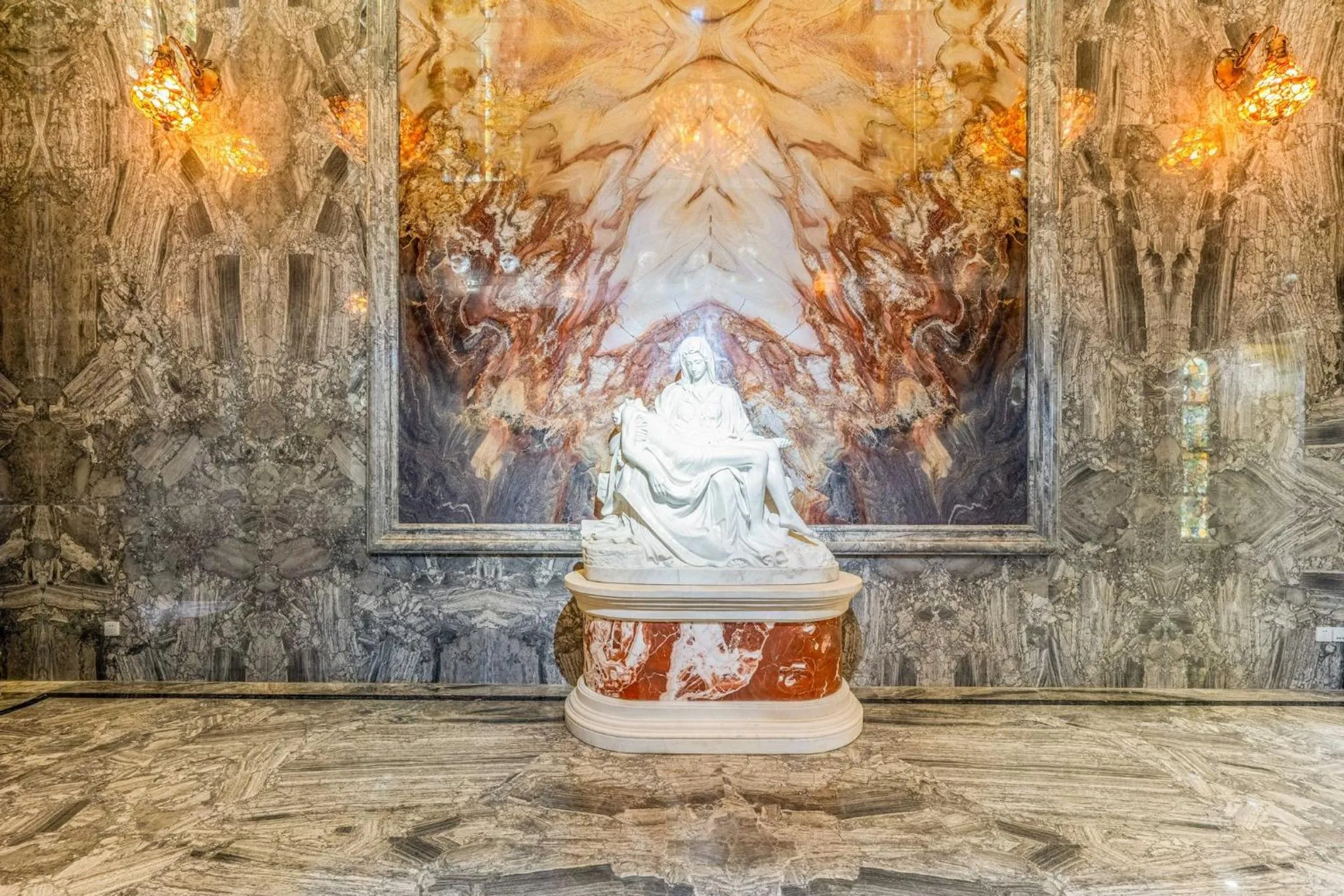 Decorative detail in Beijing AC Art Museum Hotel