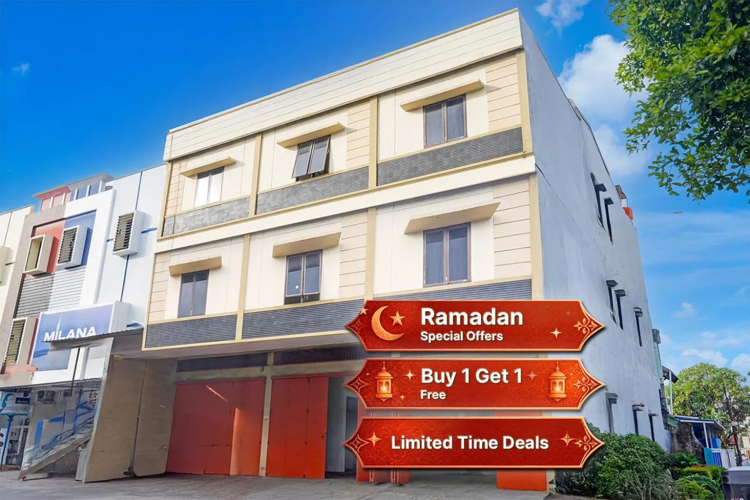 Property building in Hotel O Rappocini Near Rsia Paramount