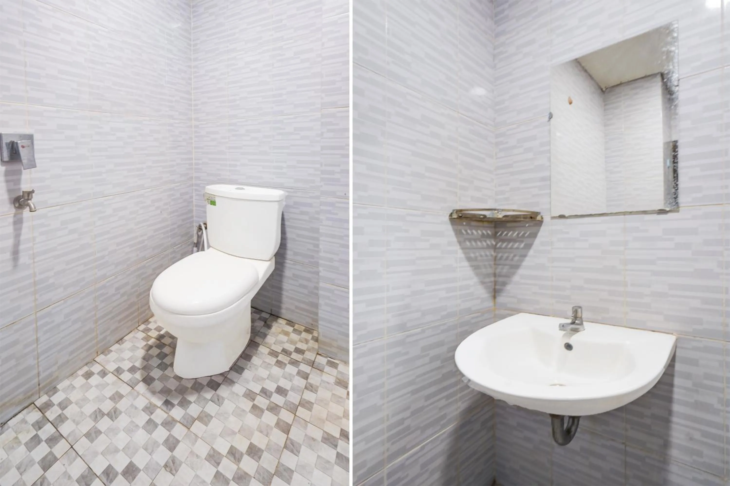 Bathroom in Hotel O Rappocini Near Rsia Paramount