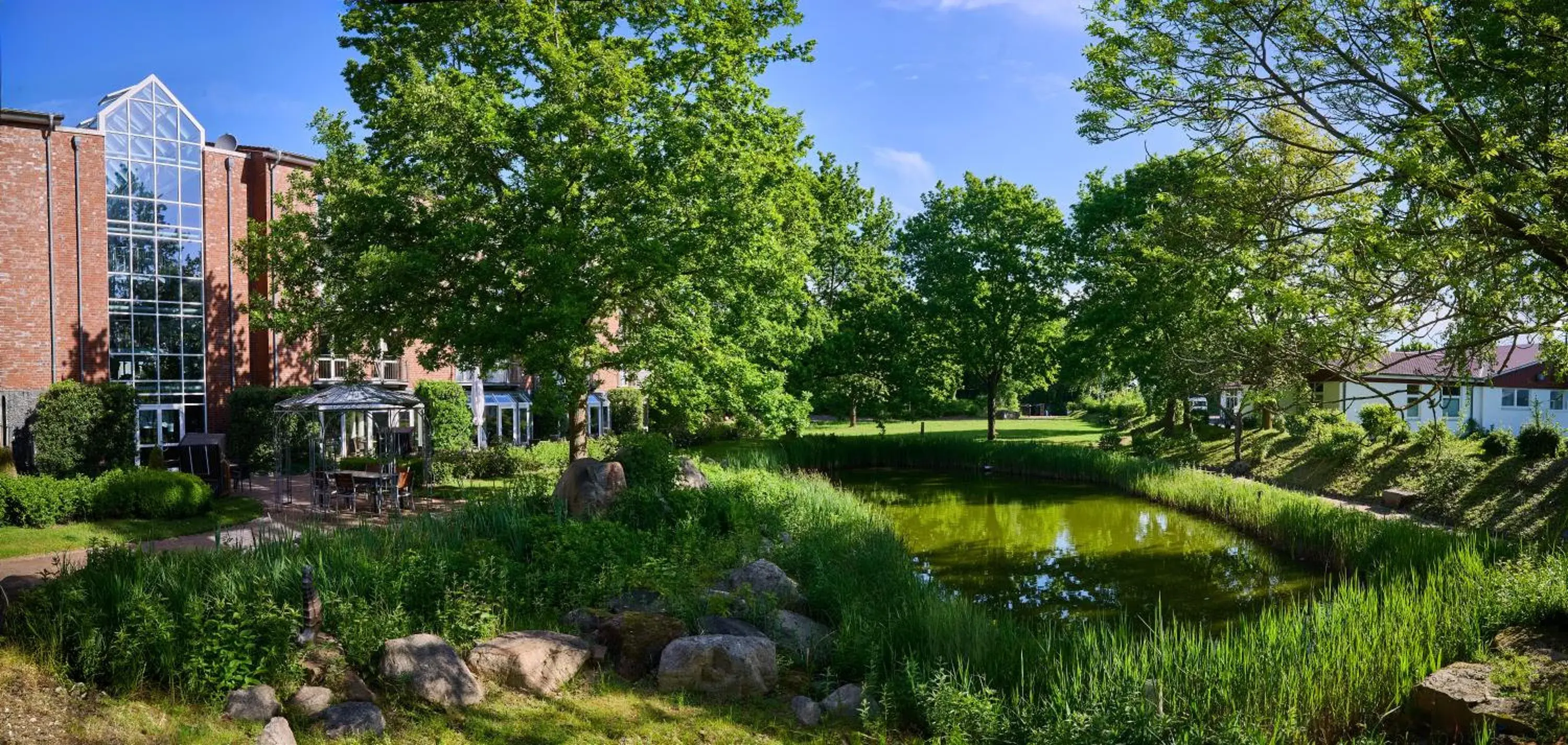 Property building in Hotel Heidehof garni Property building in Hotel Heidehof garni