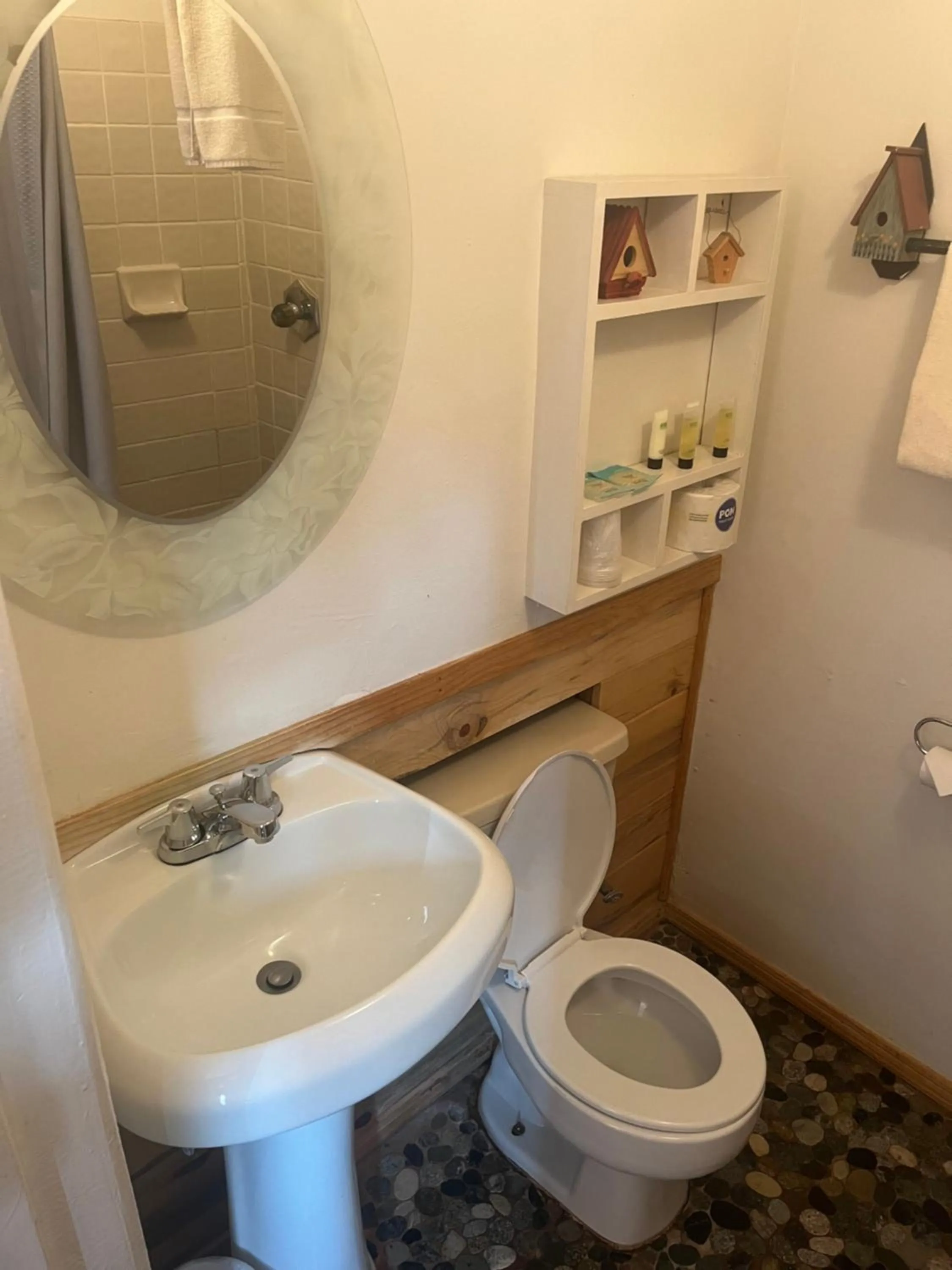 Toilet in Lee's Ferry Lodge at Vermilion Cliffs