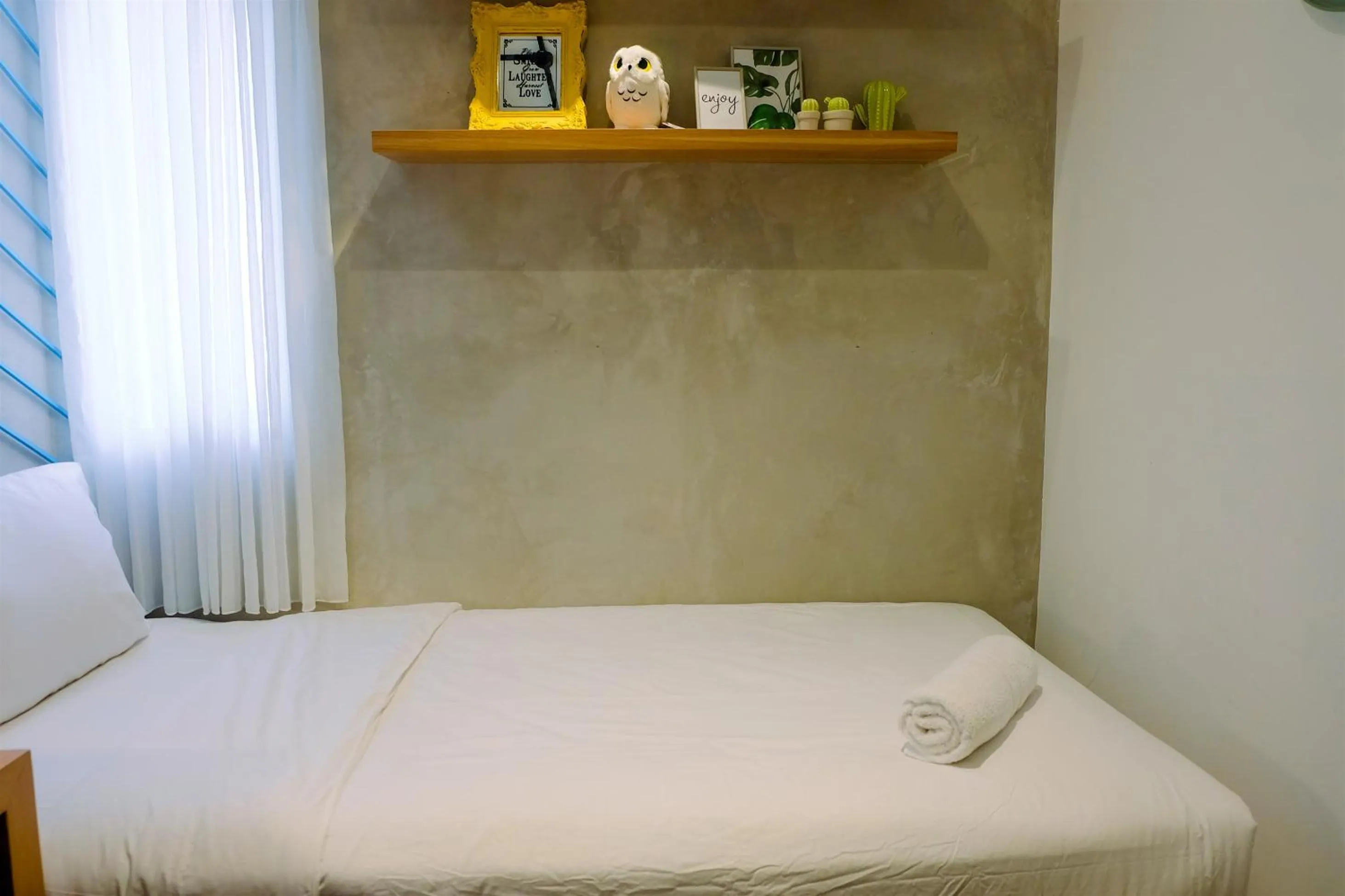 Bed in Modern and Stylish 2BR Pakubuwono Terrace Apartment By Travelio