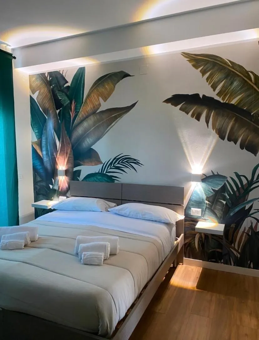 Bed in B&B Napoli's Rooftop