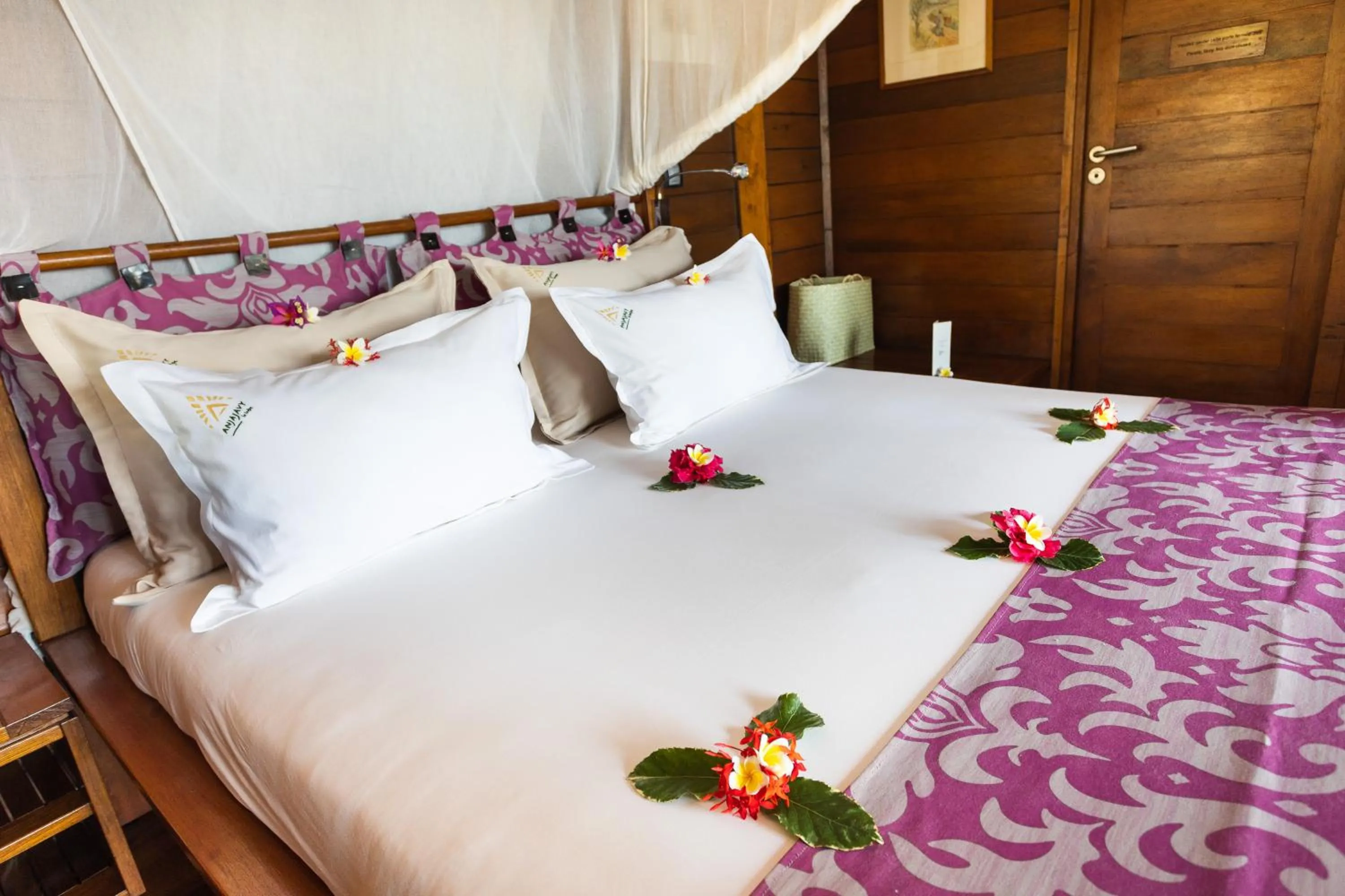 Bed in Anjajavy le Lodge - Relais&Châteaux