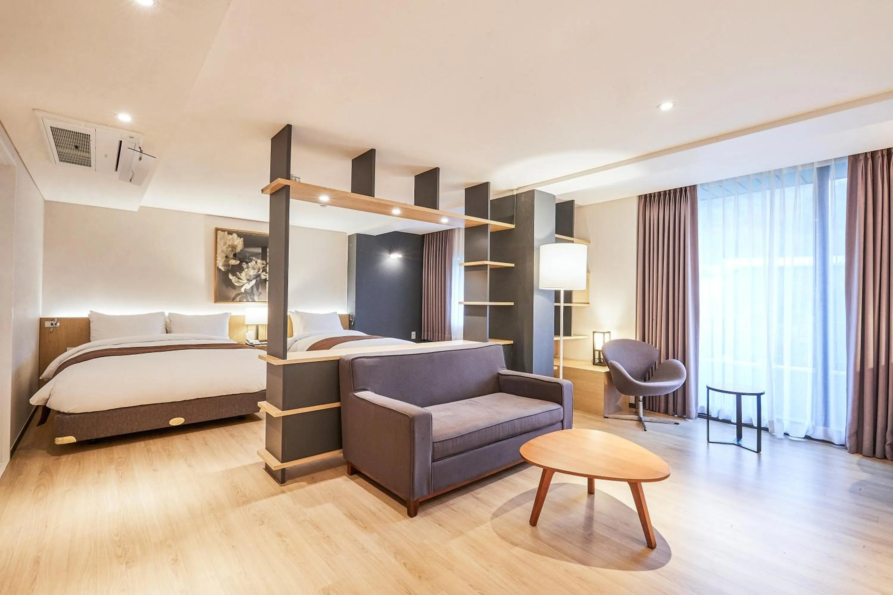 Bed in Eden Paradise Hotel