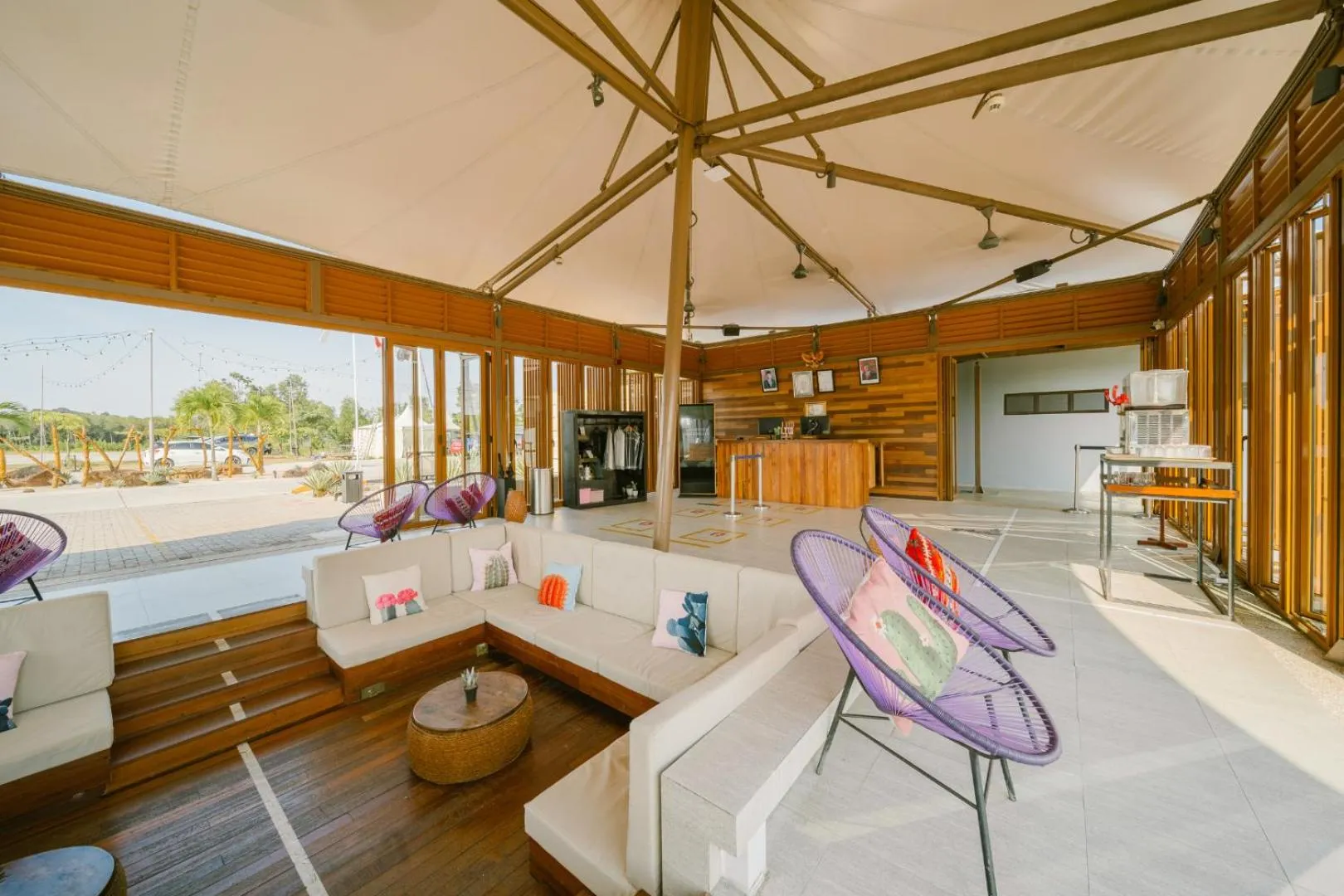 Lobby or reception in The ANMON Resort Bintan